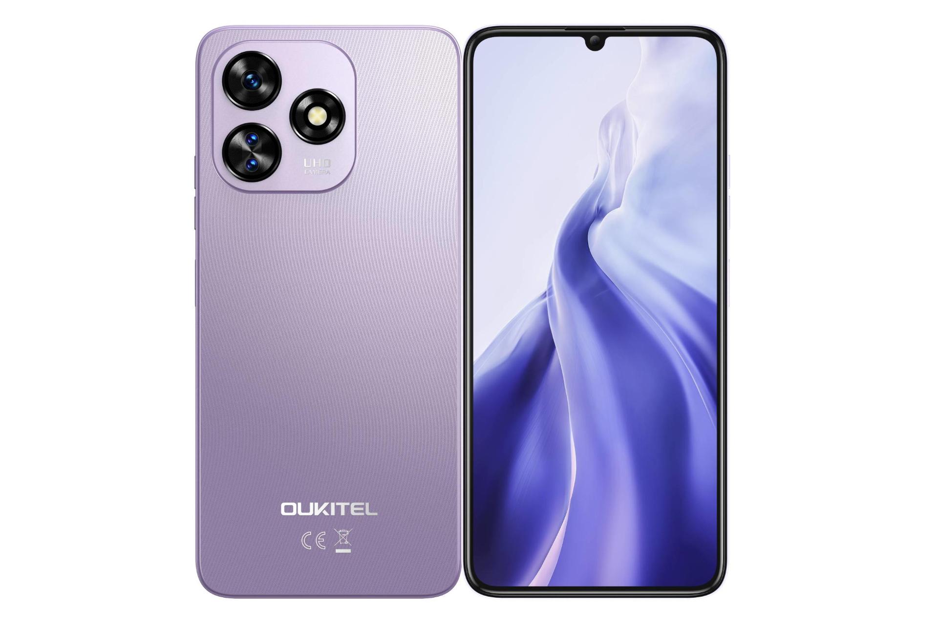 پنل جلو و پشت گوشی موبایل اوکیتل Oukitel C51 بنفش