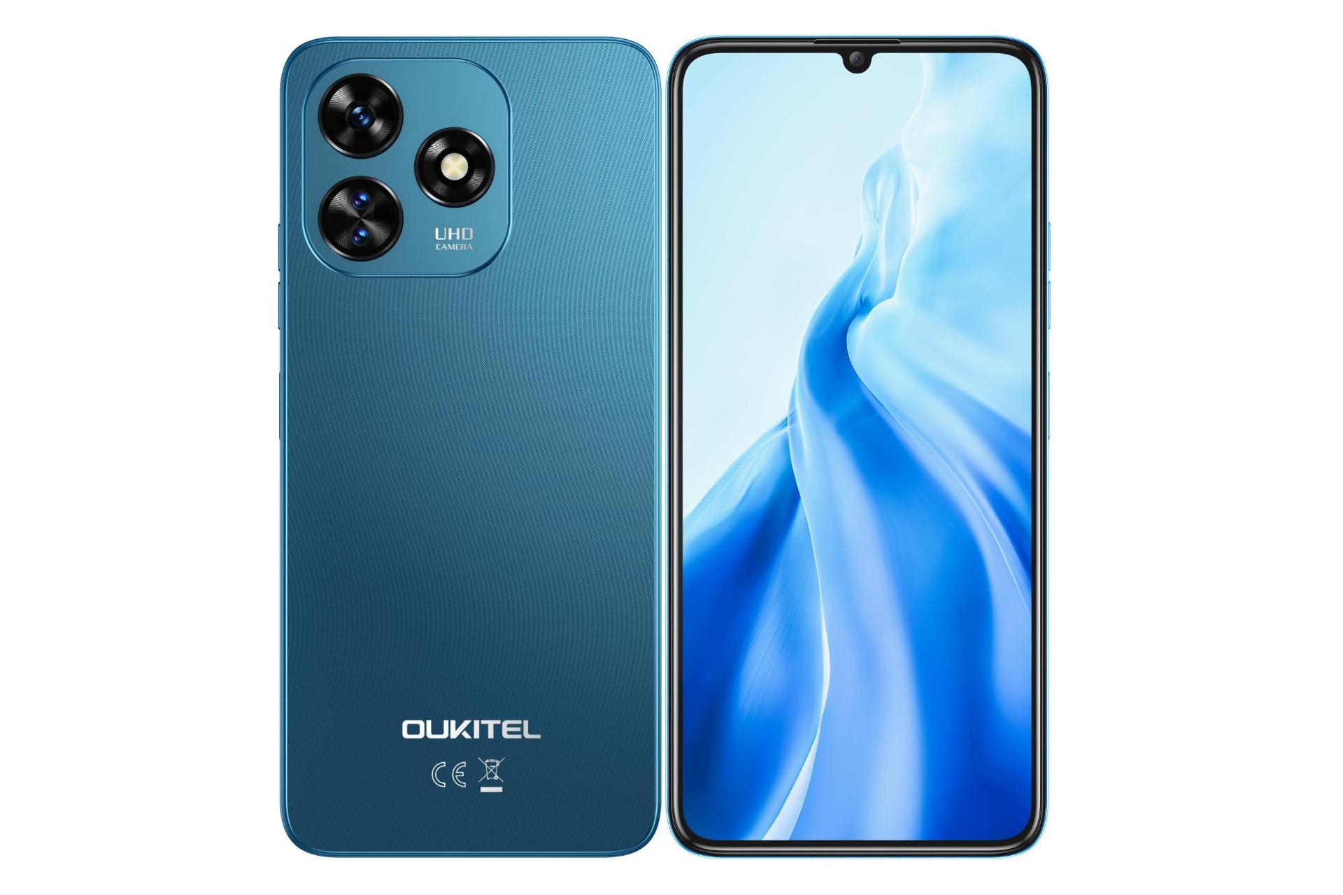 پنل جلو و پشت گوشی موبایل اوکیتل Oukitel C51 آبی