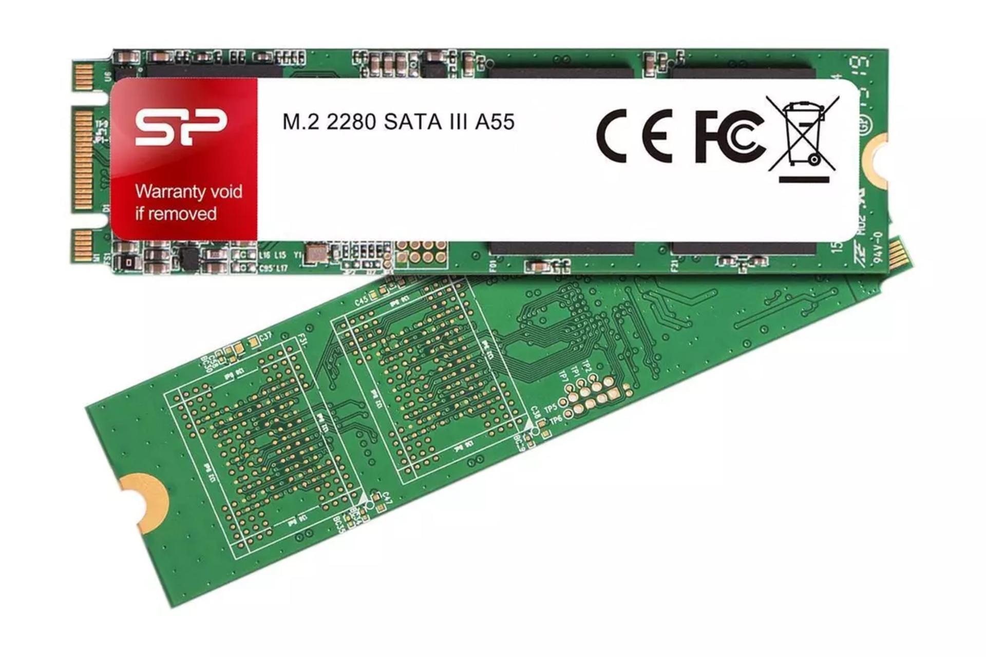 کانکتور و اتصال اس اس دی سیلیکون پاور Ace A55 SATA M.2 