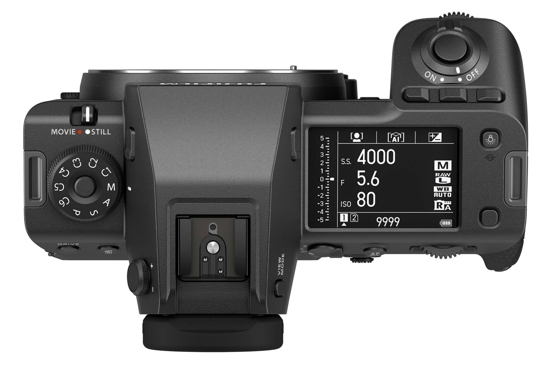 مرجع متخصصين ايران دوربين عكاسي فوجي فيلم Fujifilm GFX 100 II نماي بالا
