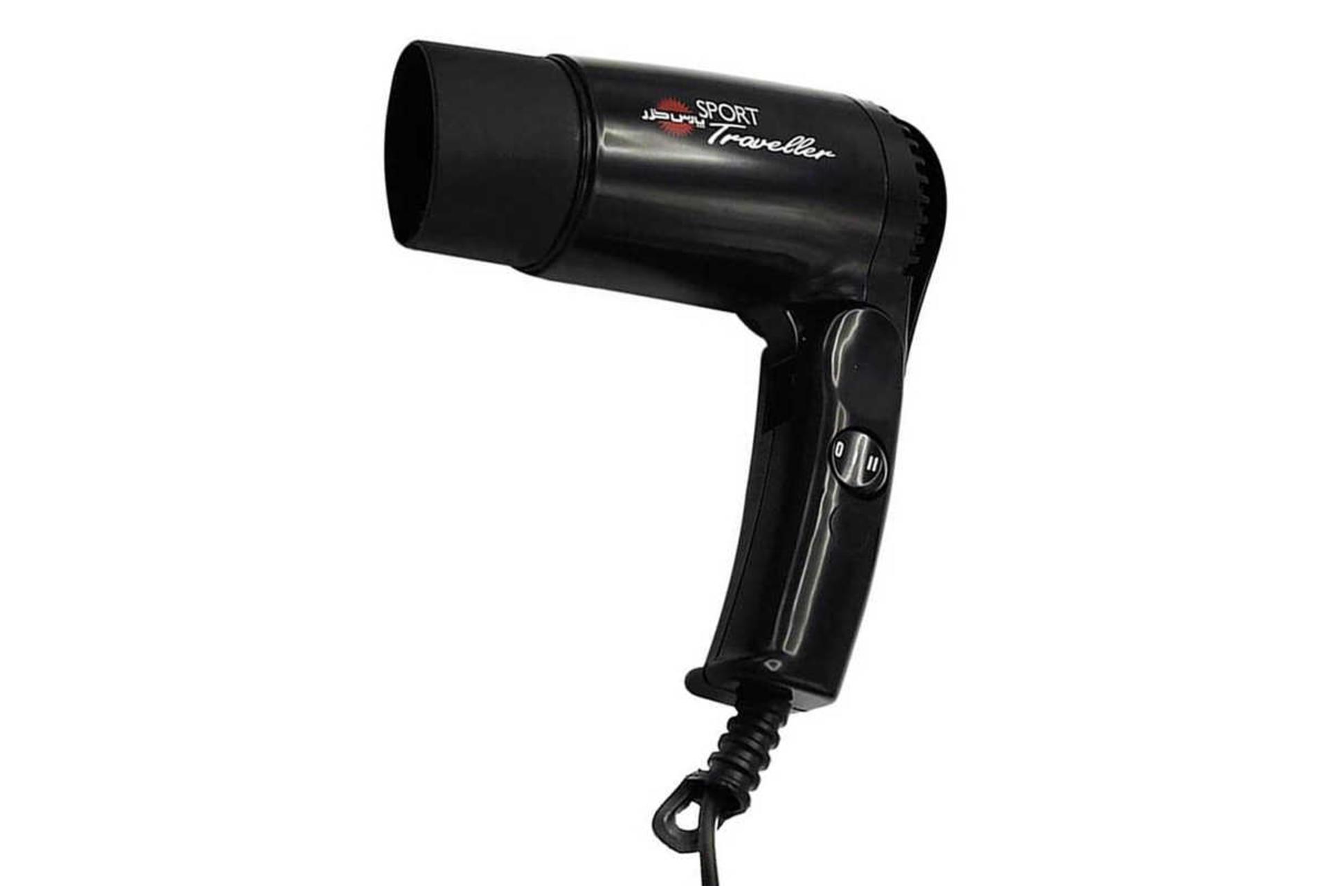 نمای جلوی سشوار پارس خزر HD-861P رنگ مشکی