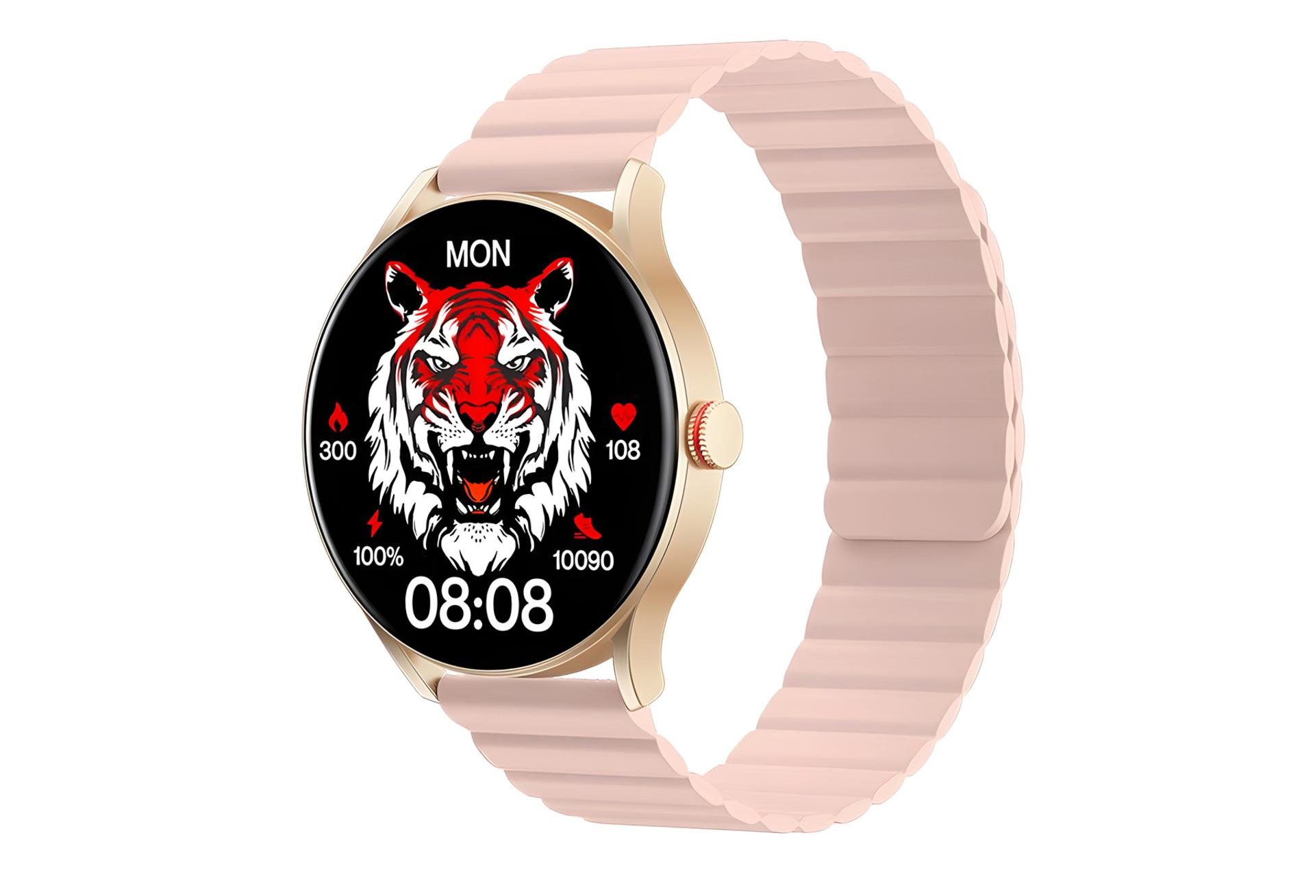 رنگ طلایی ساعت هوشمند آی می لب Xiaomi IMILAB IMIKI TG1