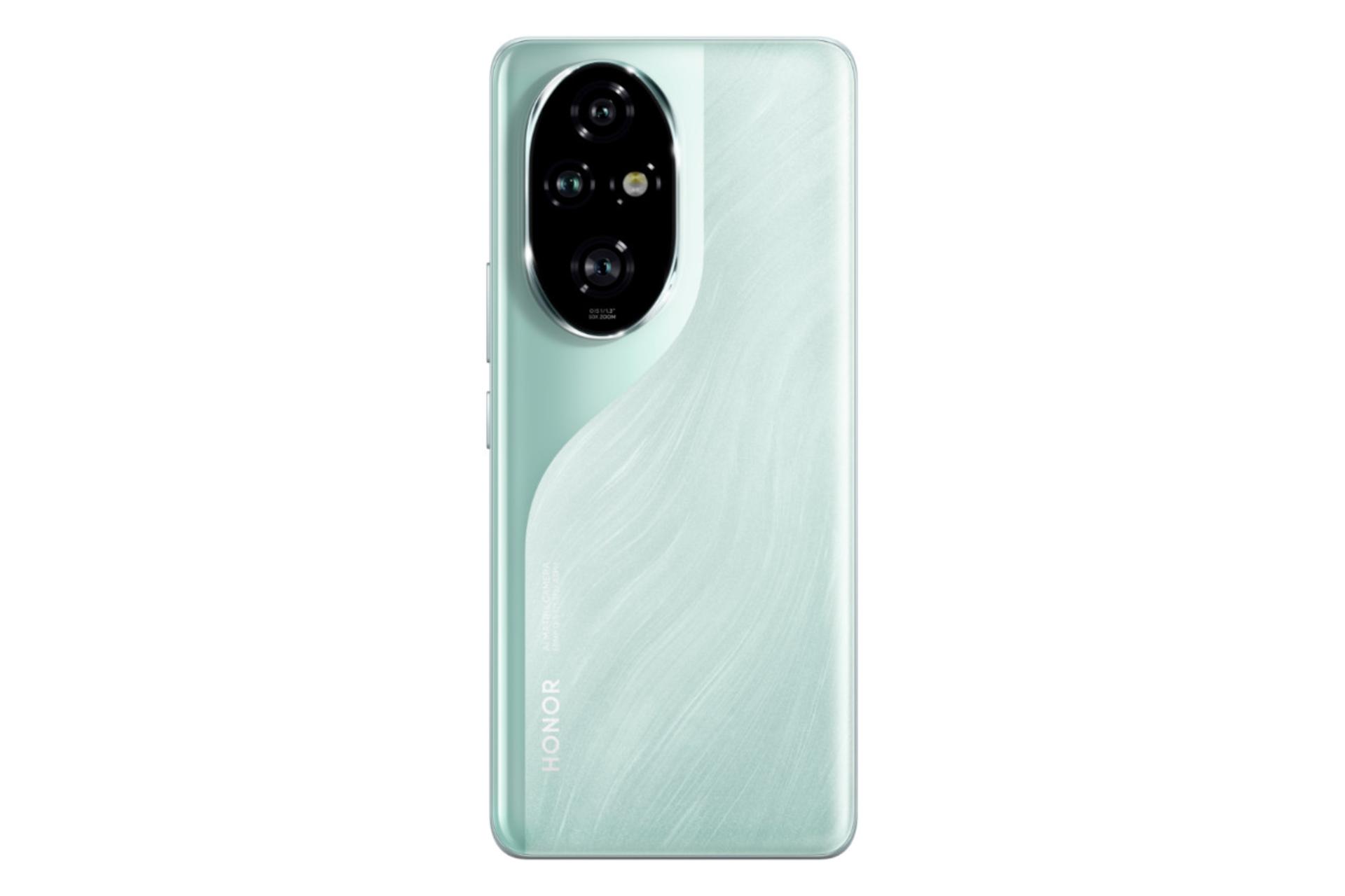 پنل پشت و چینش دوربین گوشی موبایل آنر 200 پرو سبز / HONOR 200 Pro