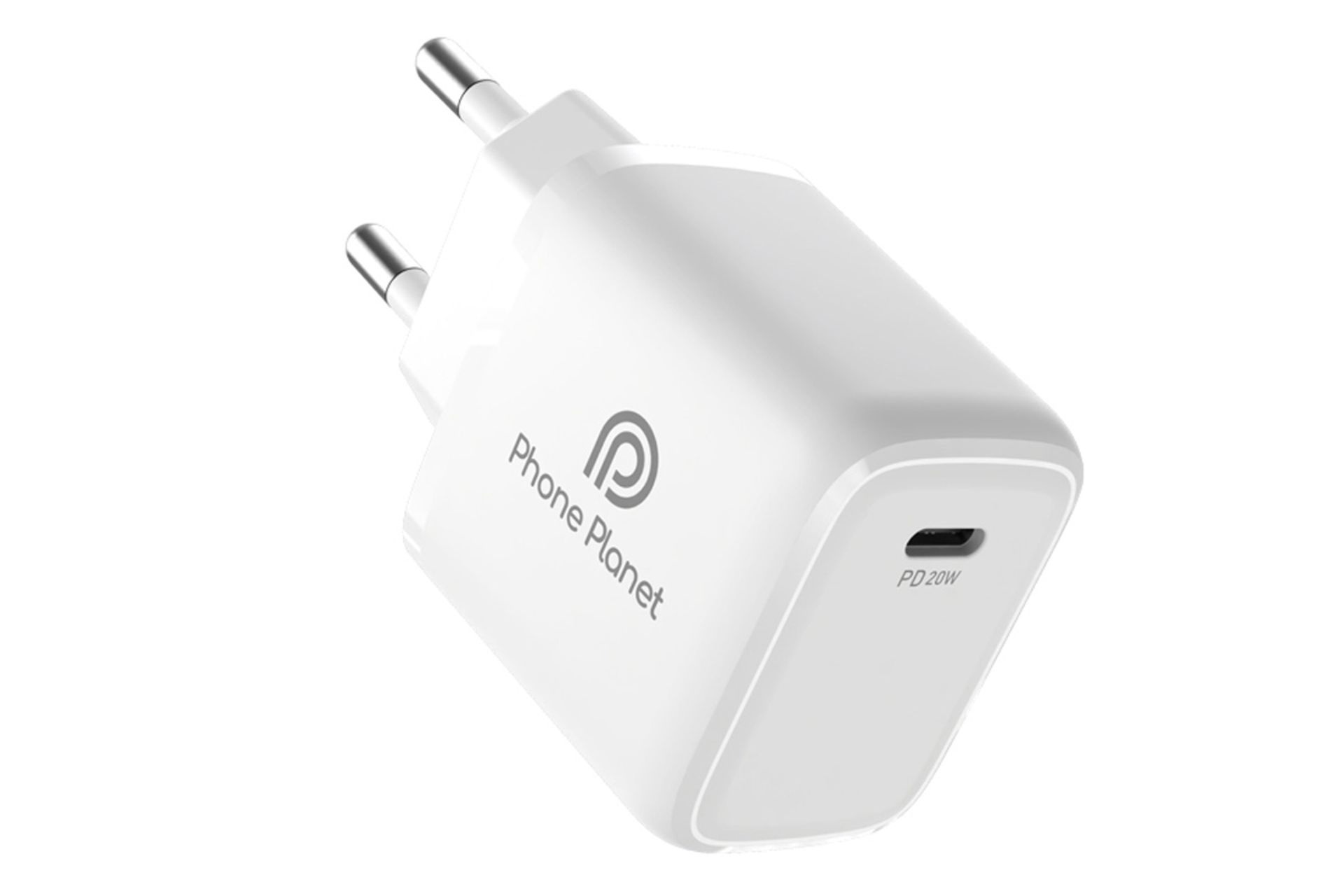 نمای کلی شارژر دیواری فون پلنت مدل-Phone Planet PP-20WPDEU