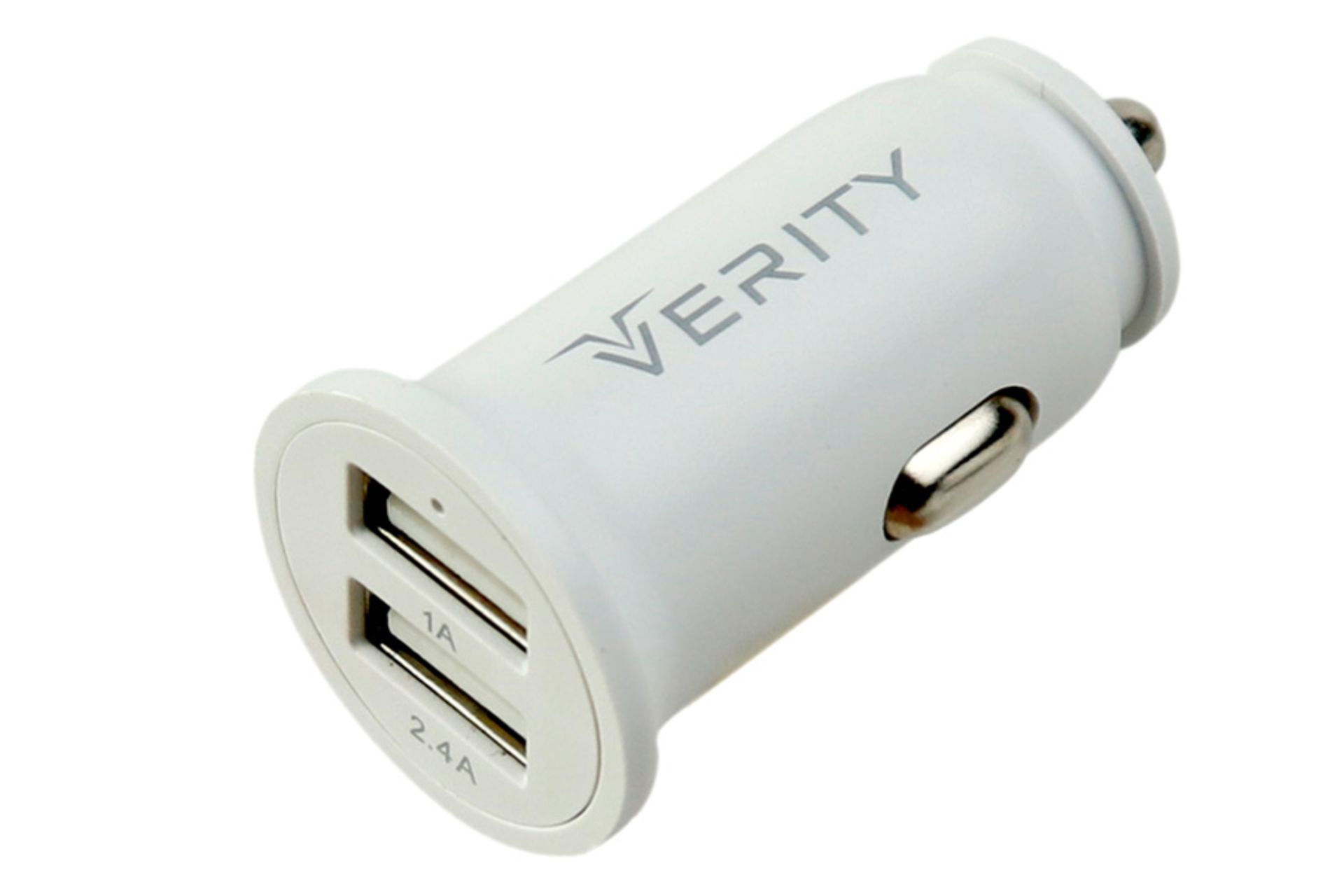 نمای پورت های شارژر فندکی وریتی مدل-Verity C1117