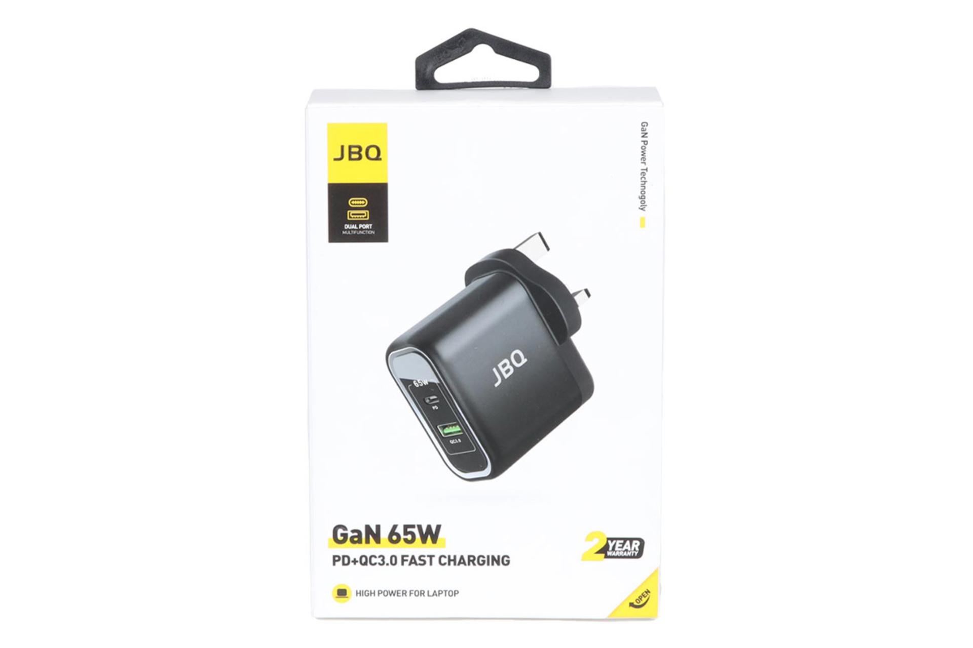 نمای بسته بندی شارژر دیواری جی بی کیو مدل-JBQ HC-765