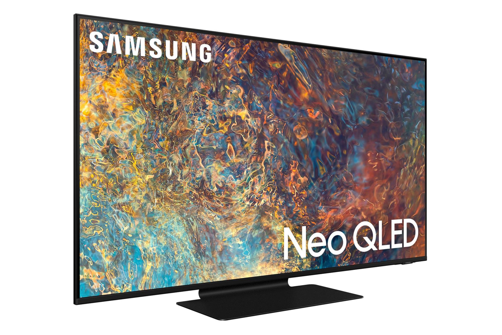 تلویزیون سامسونگ Samsung QN90A نمای چپ