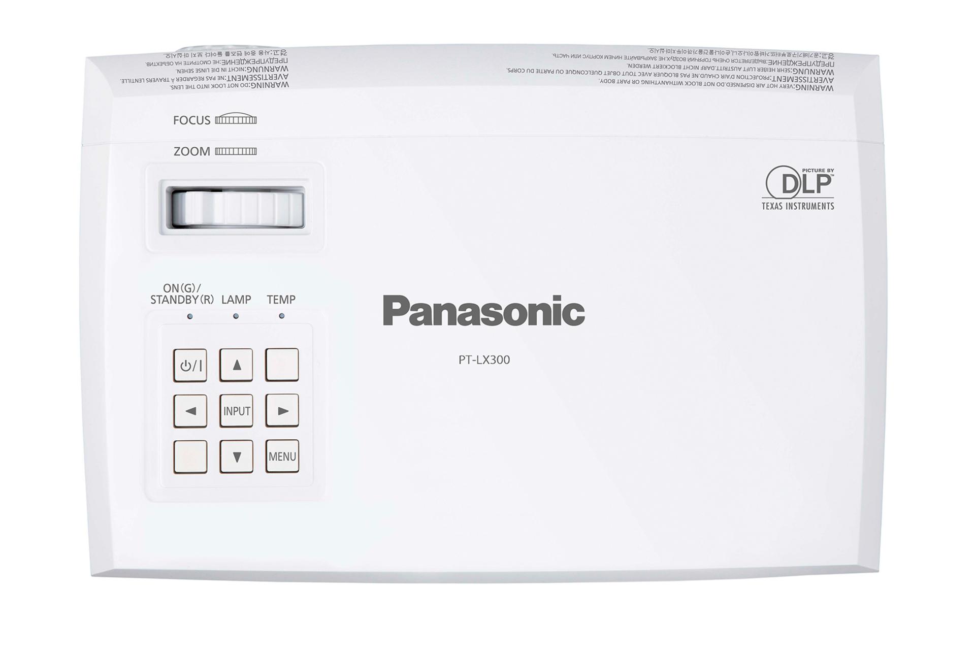 ویدیو پروژکتور پاناسونیک Panasonic PT-LX300 نمای بالا