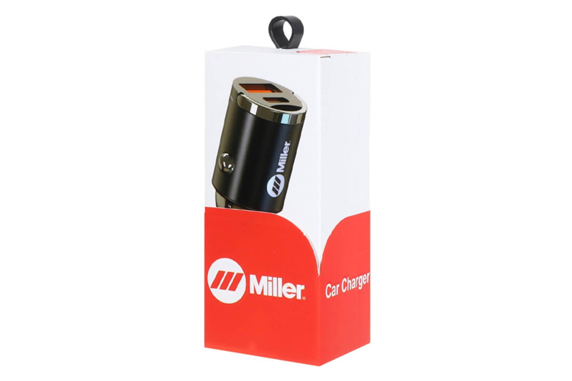 نمای بسته بندی شارژر فندکی میلر مدل-Miller M-CH105