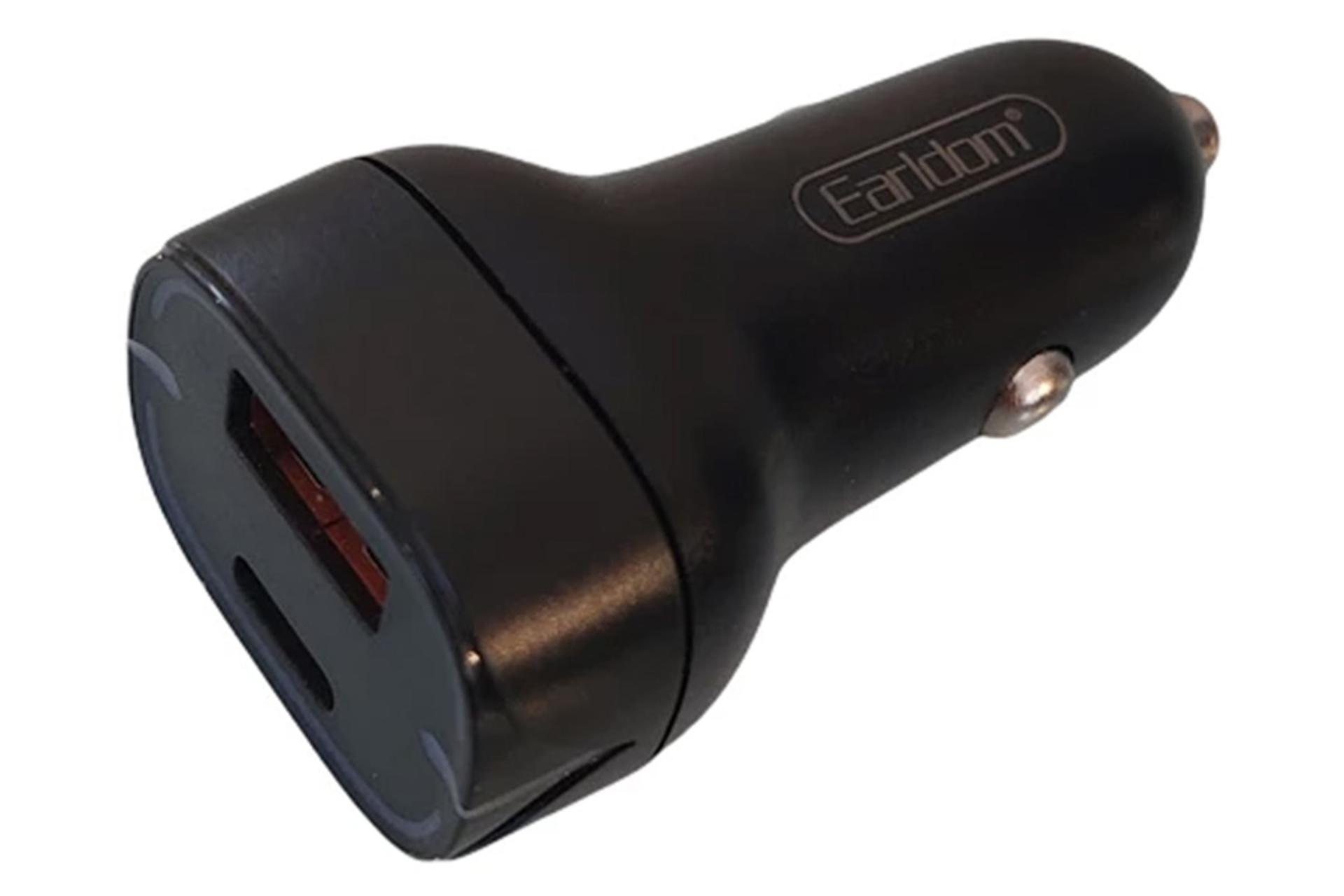 نمای پشتی شارژر فندکی ارلدرام مدل-Earldom ES-CC2