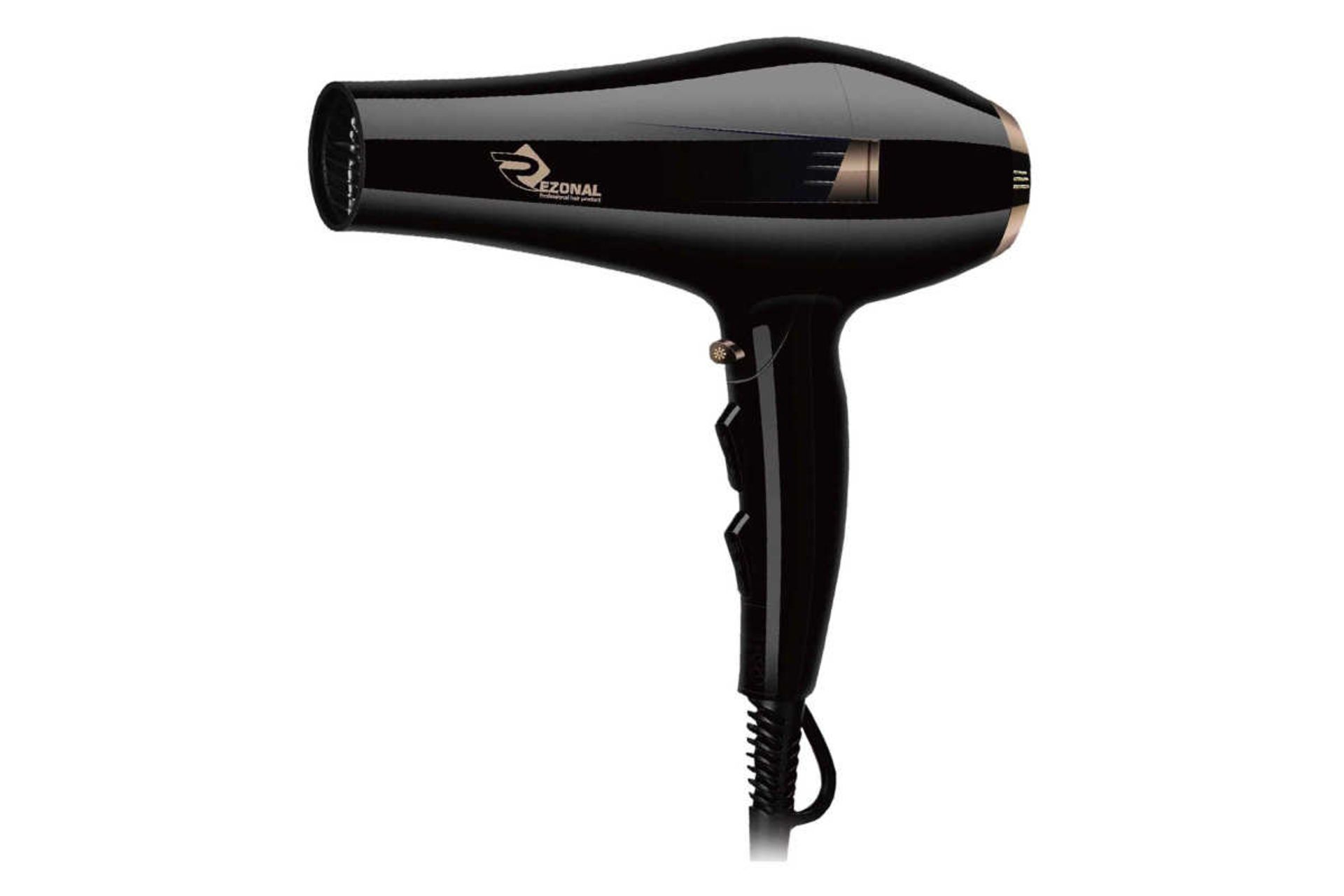 نمای جلوی سشوار رزونال 2020C رنگ مشکی