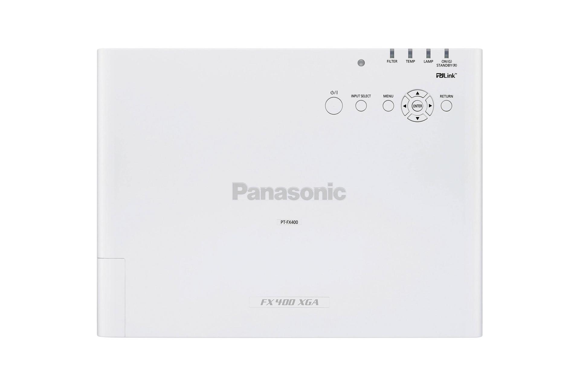 ویدیو پروژکتور پاناسونیک Panasonic PT-FX400 نمای بالا