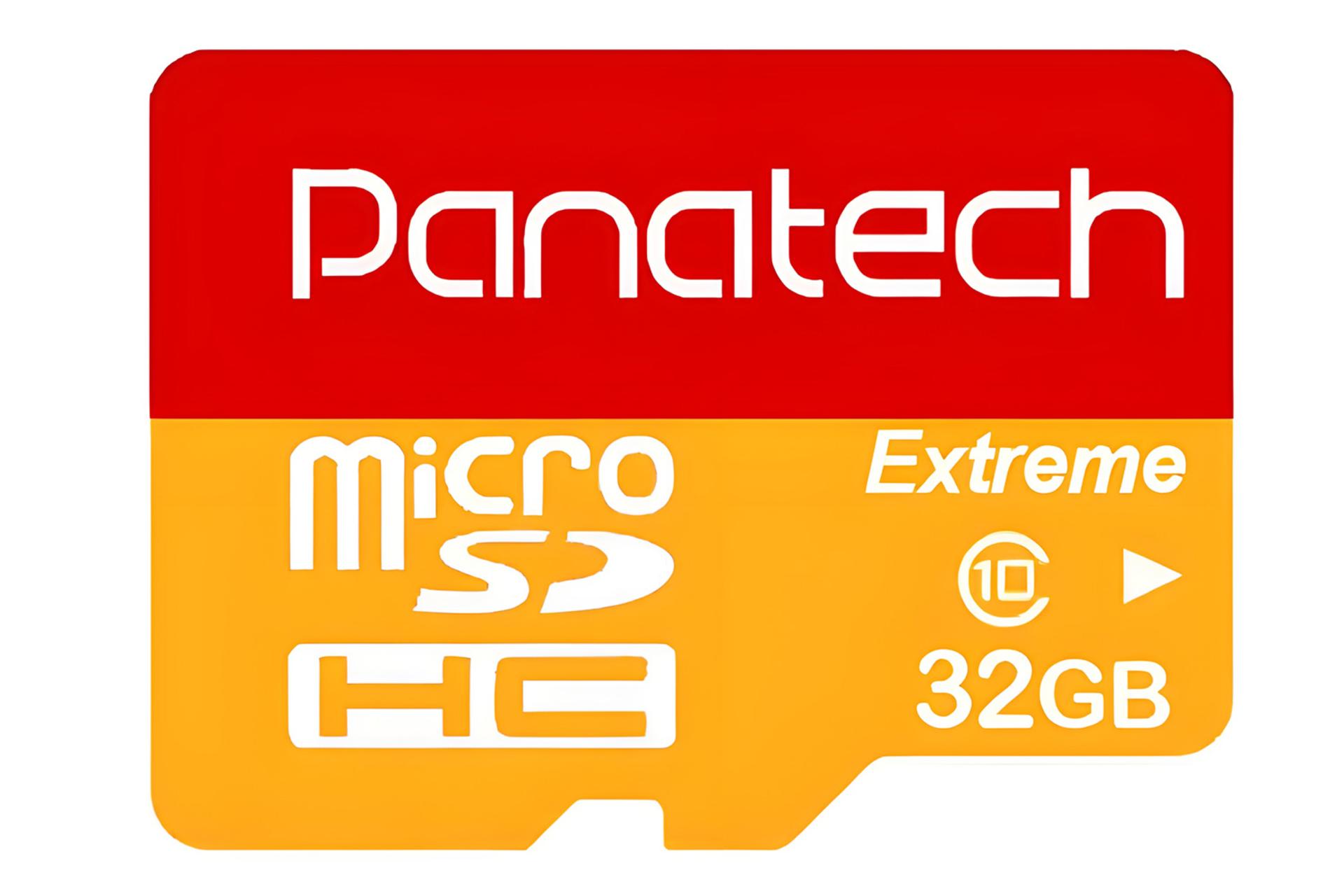 کارت حافظه پاناتک Panatech Extreme microSDHC Class 10 UHS-I U1 32GB