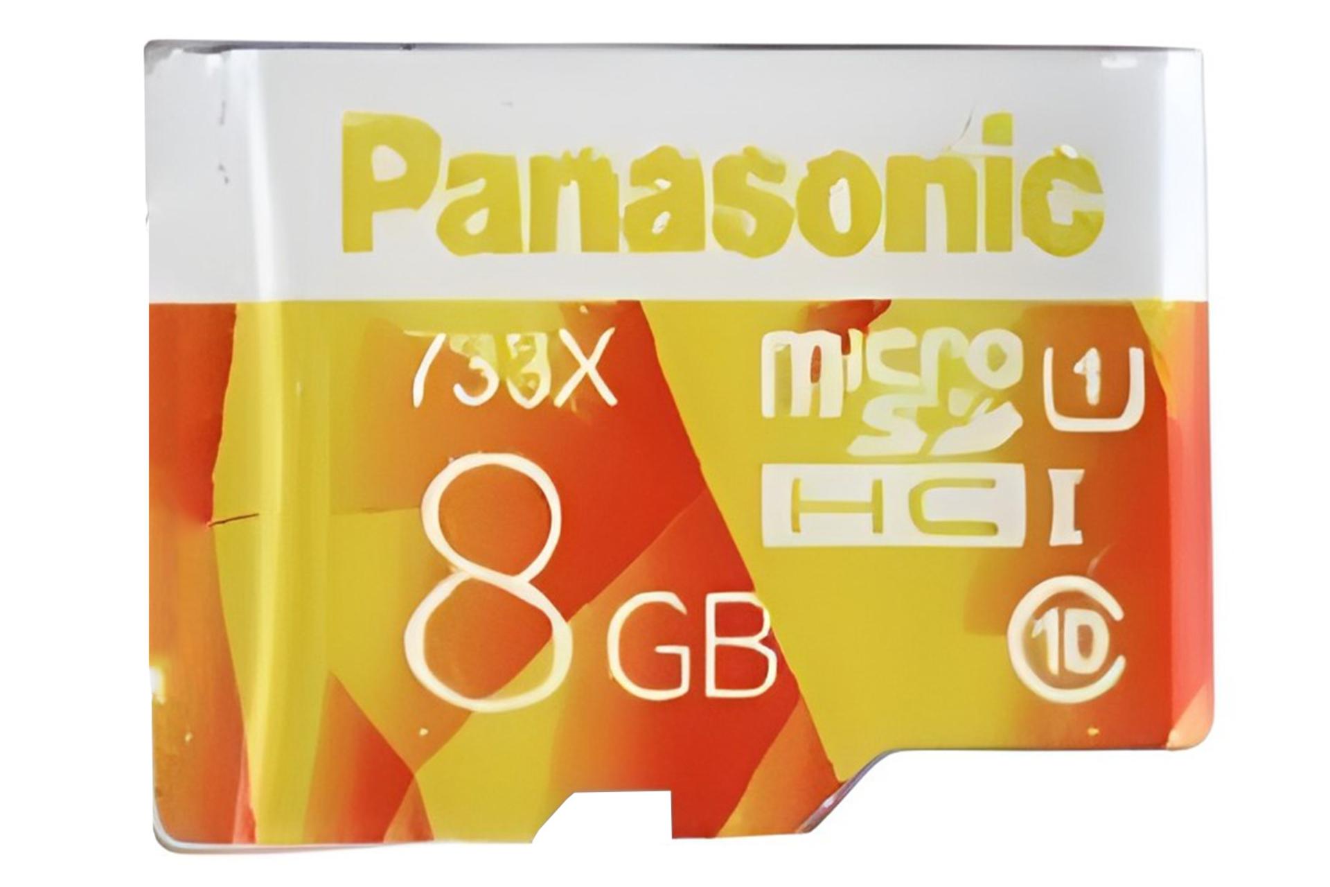 کارت حافظه پاناسونیک Panasonic RP-SMGA08G microSDHC Class 10 UHS-I U1 8GB