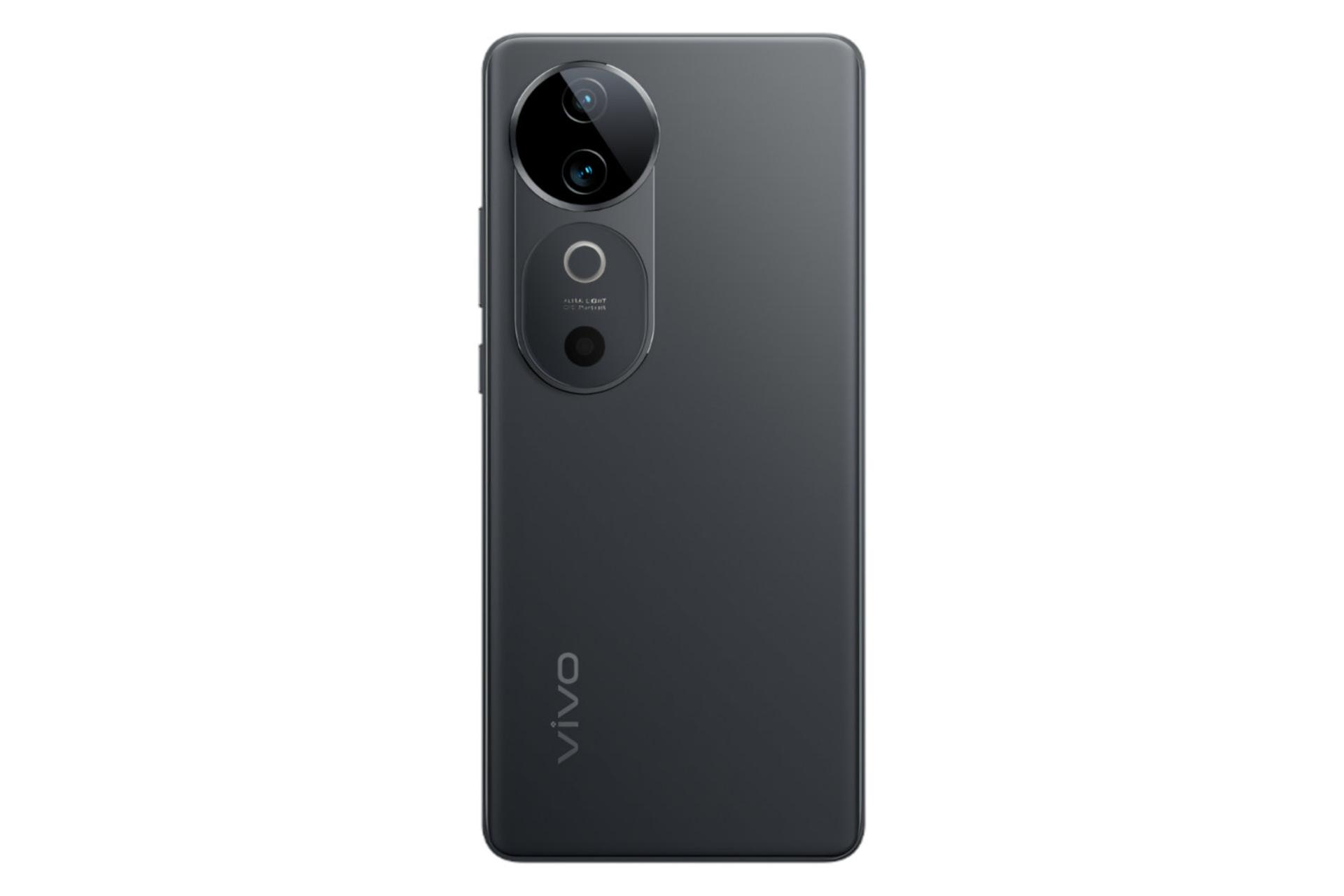 پنل پشت و چینش دوربین گوشی موبایل ویوو vivo S19 خاکستری تیره