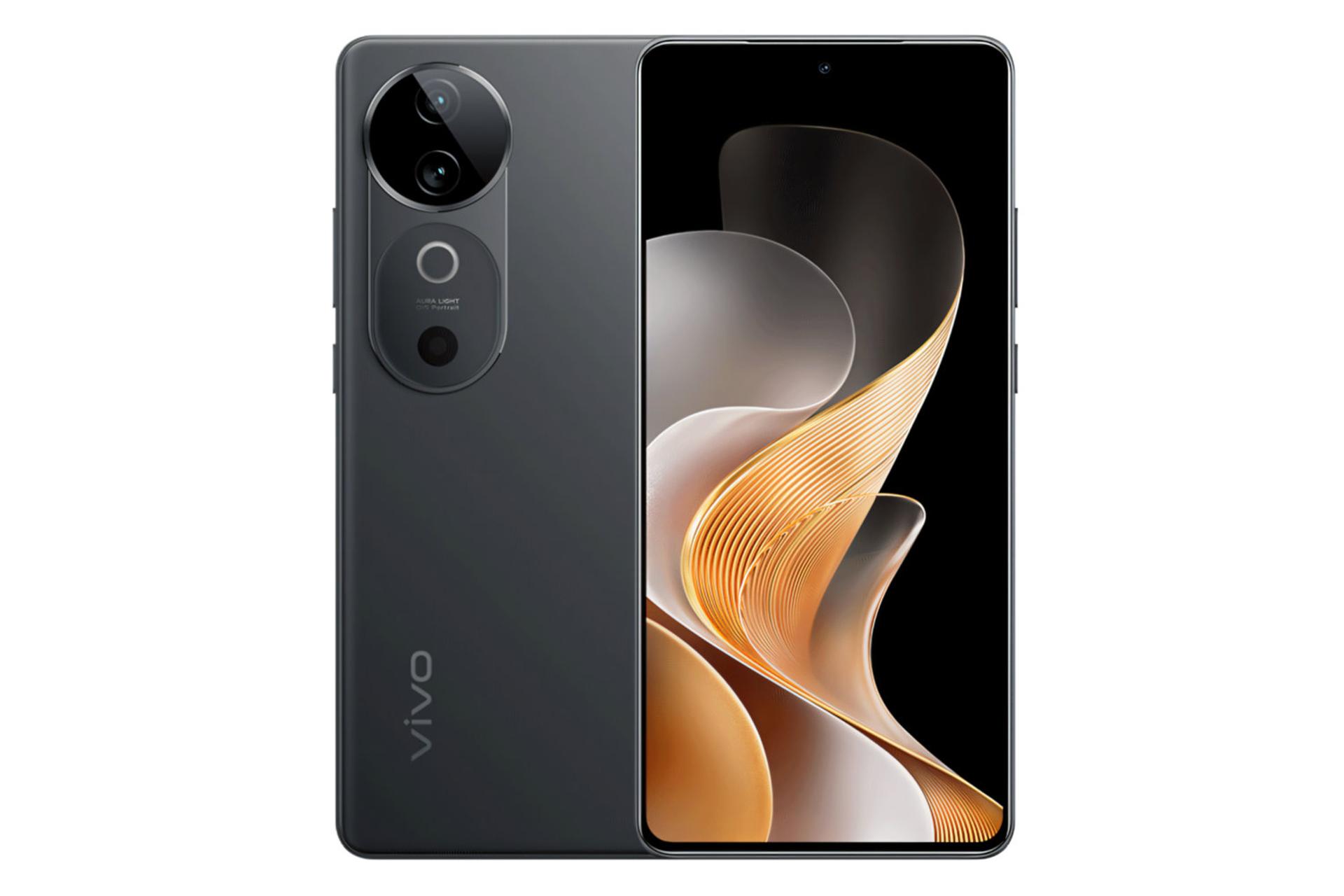 پنل جلو و پشت گوشی موبایل ویوو vivo S19 خاکستری تیره