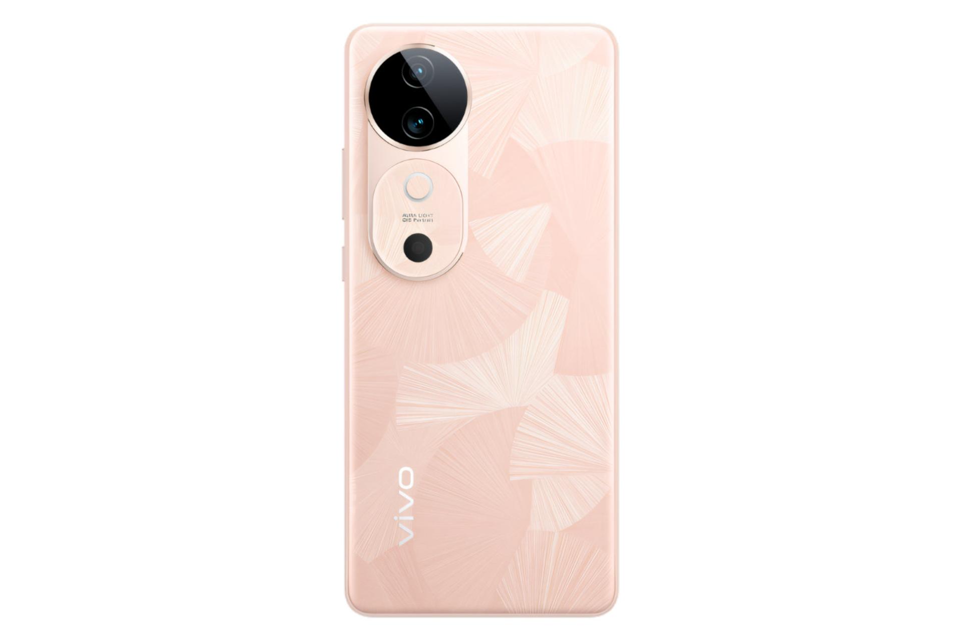 پنل پشت و چینش دوربین گوشی موبایل ویوو vivo S19 گلبهی