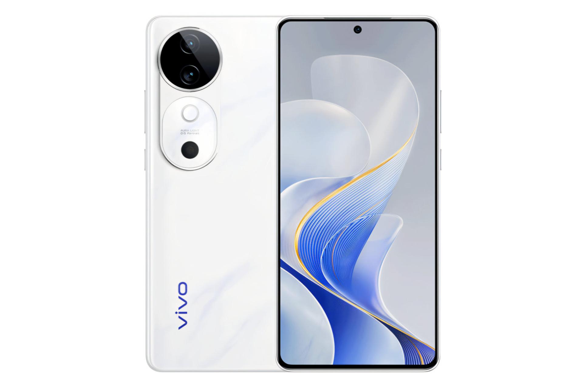 پنل جلو و پشت گوشی موبایل ویوو vivo S19 آبی روشن