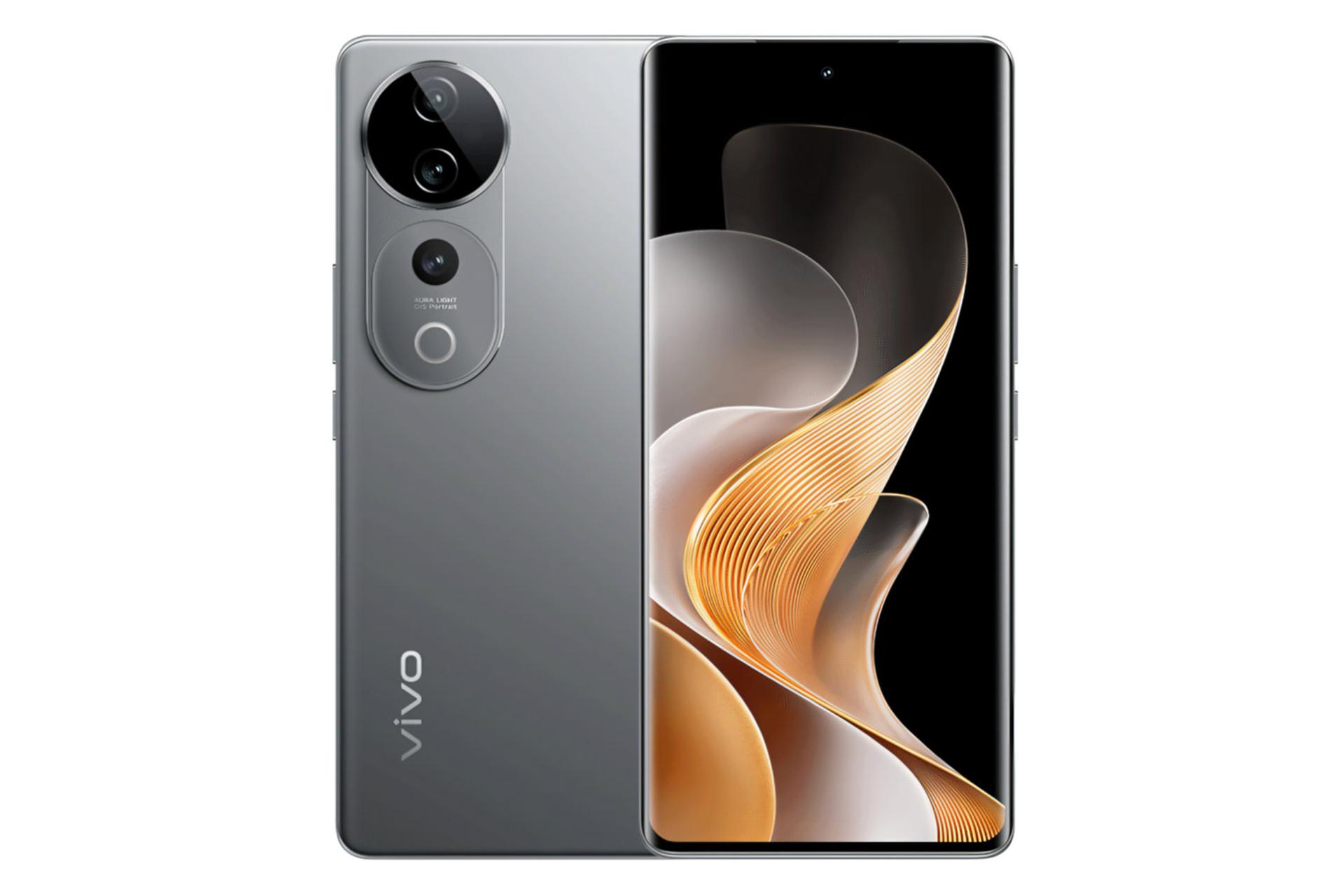 پنل جلو و پشت گوشی موبایل S19 پرو ویوو خاکستری / vivo S19 Pro