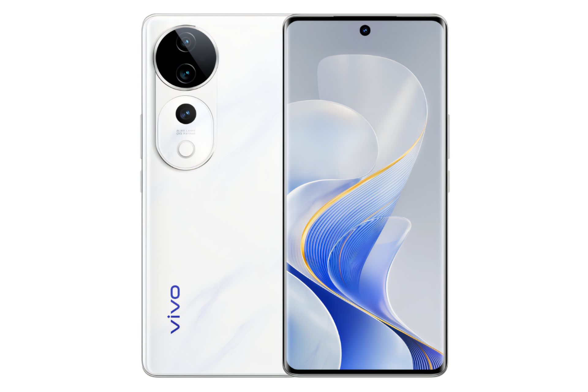 پنل جلو و پشت گوشی موبایل S19 پرو ویوو آبی روشن / vivo S19 Pro