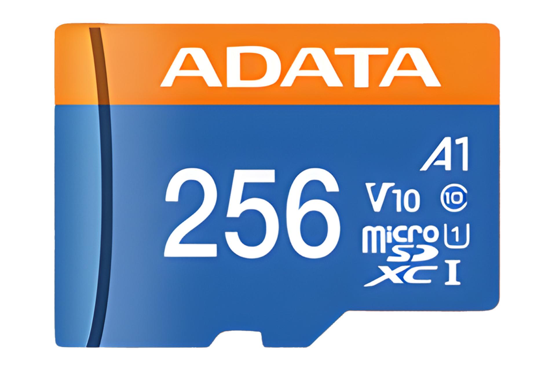 کارت حافظه ای دیتا ADATA Premier V10 microSDXC Class 10 UHS-I U1 256GB