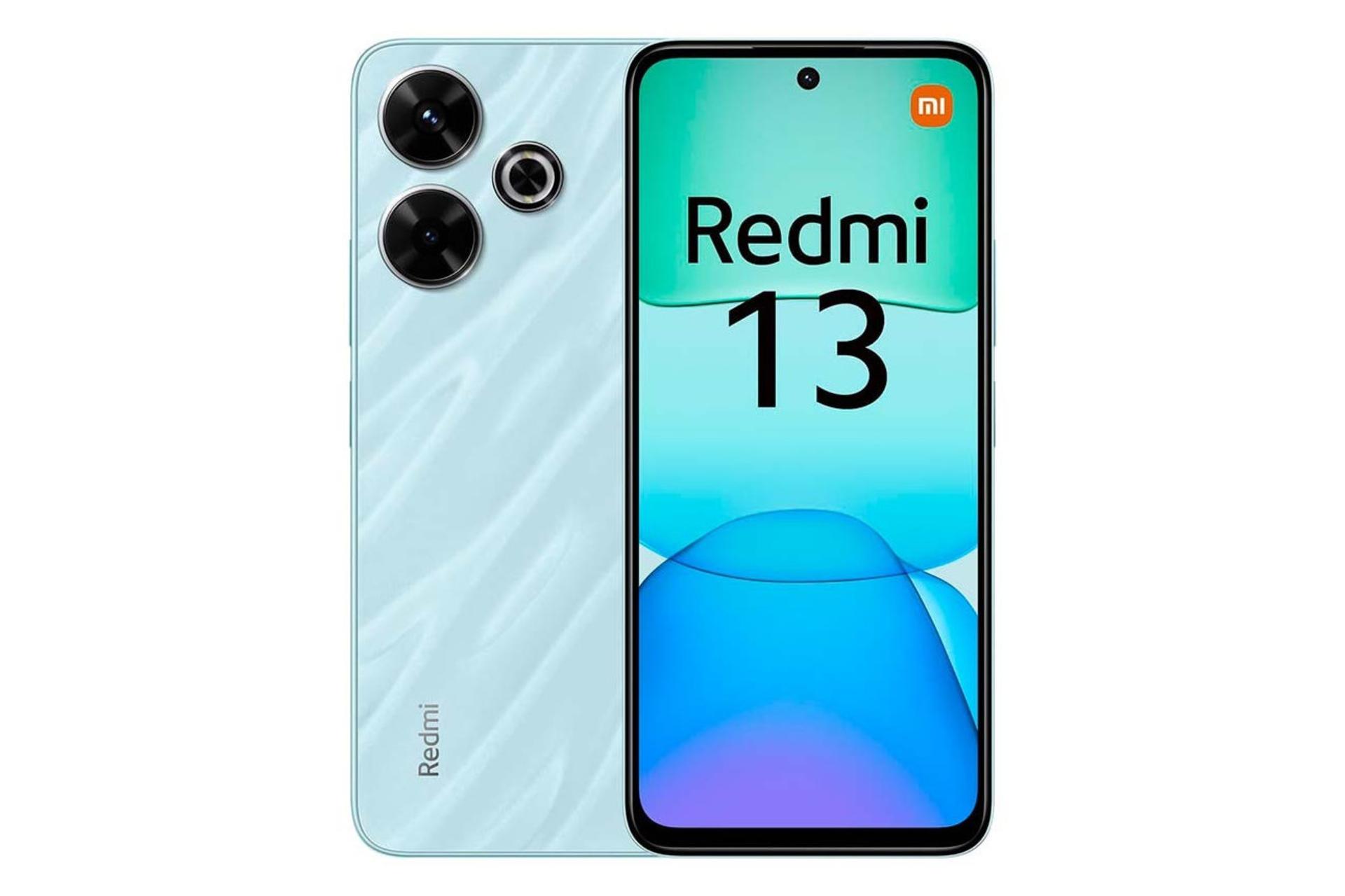 پنل جلو و پشت گوشی موبایل ردمی 13 شیائومی آبی / Xiaomi Redmi 13