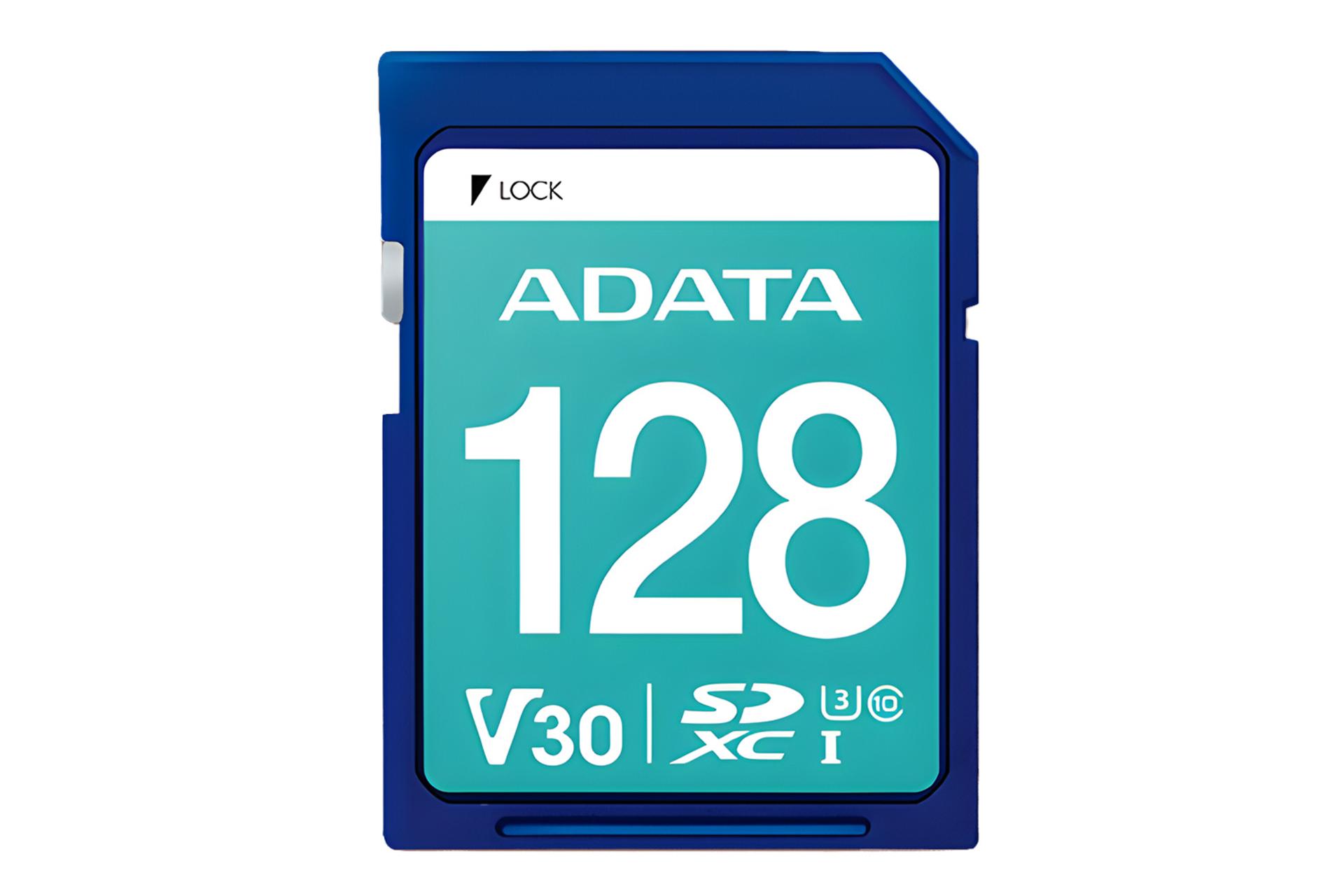 کارت حافظه ای دیتا ADATA Premier Pro SDXC Class 10 UHS-I U3 128GB