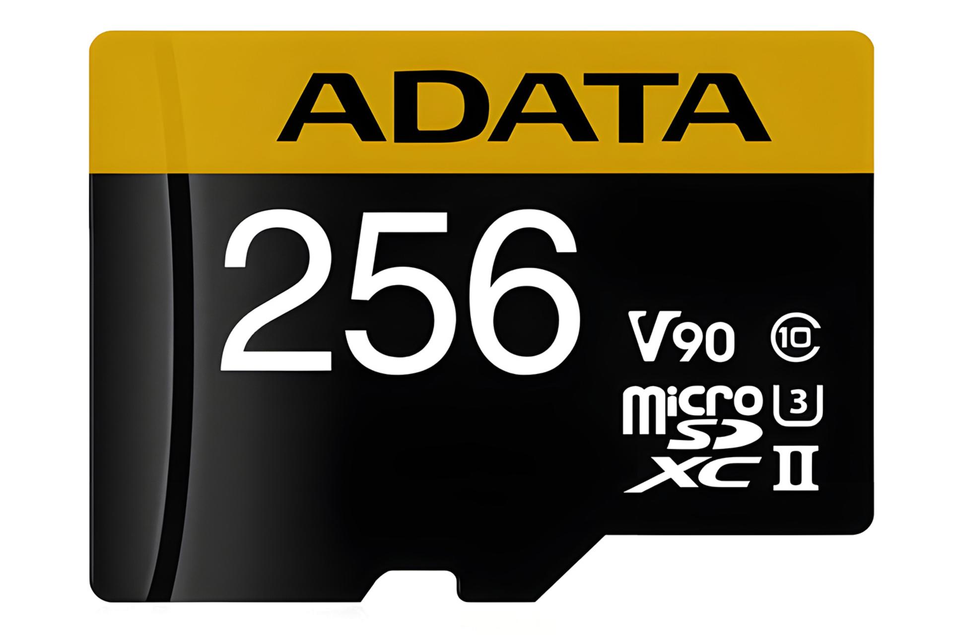 کارت حافظه ای دیتا ADATA Premier ONE V90 microSDXC Class 10 UHS-II U3 256GB