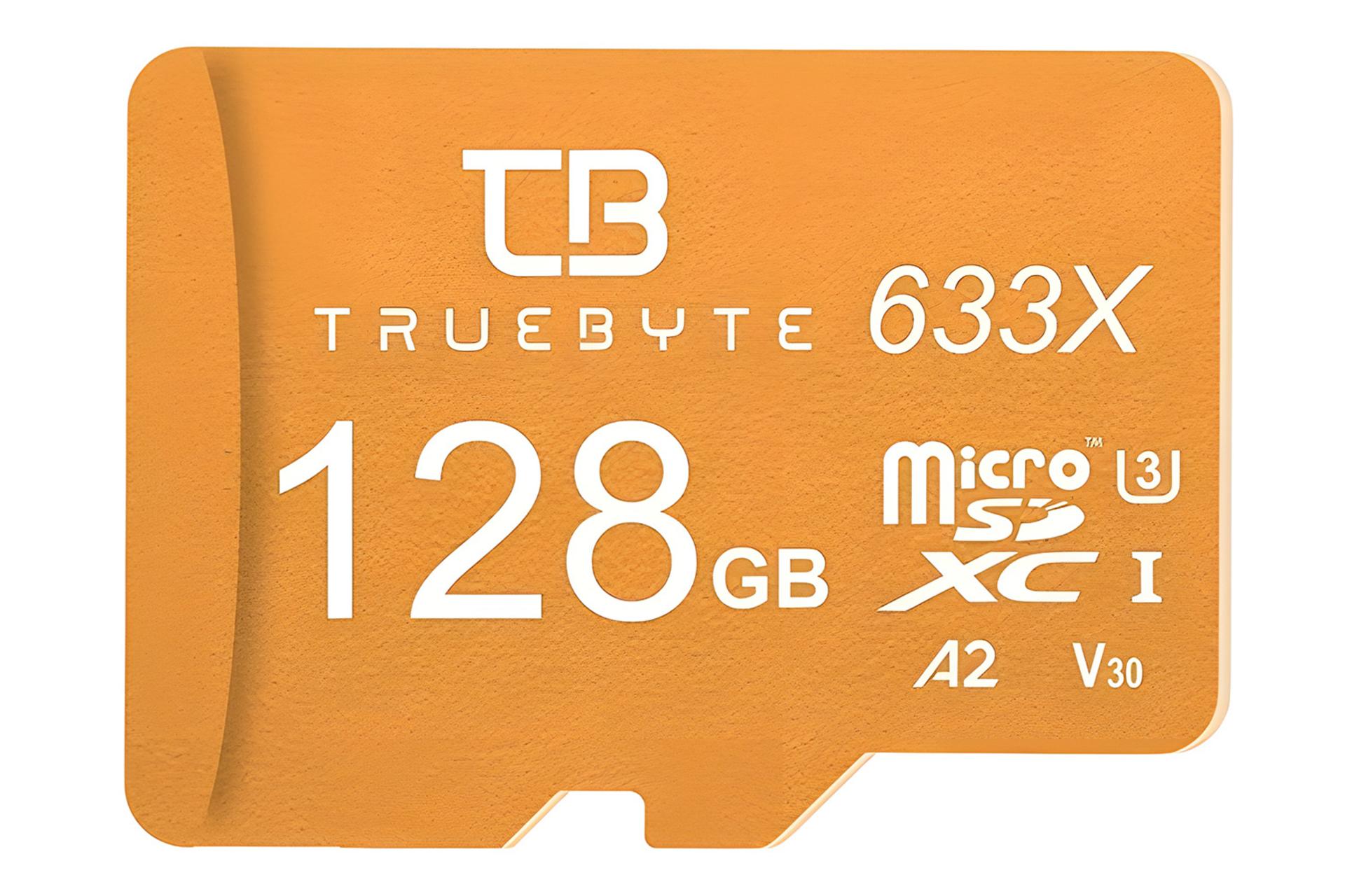 کارت حافظه تروبایت TRUEBYTE 633X microSDXC Class 10 UHS-I U3 128GB