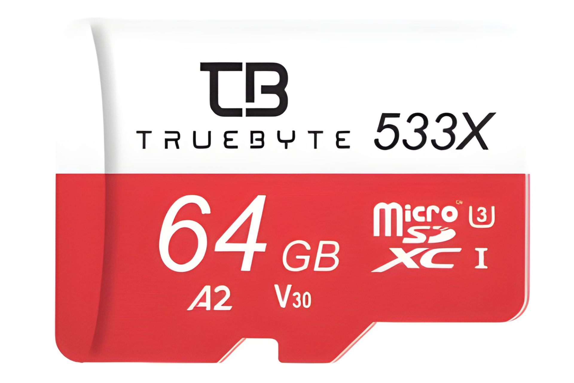 کارت حافظه تروبایت TRUEBYTE 533X microSDXC Class 10 UHS-I U3 64GB