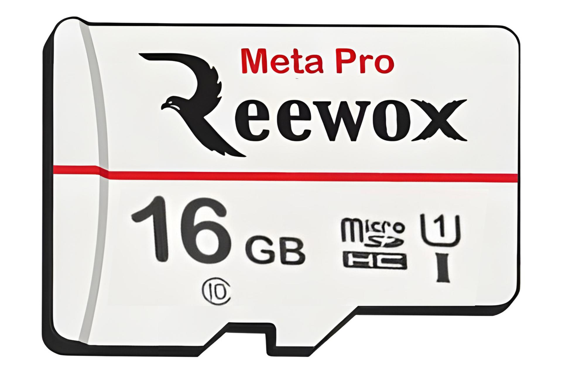 کارت حافظه ریووکس Reewox MetaPro microSDHC Class 10 UHS-I U1 16GB