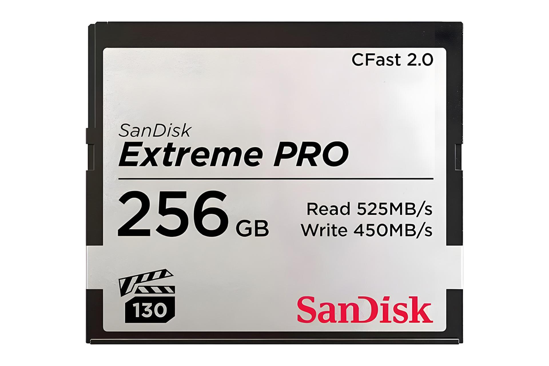 کارت حافظه سن‌دیسک SanDisk Extreme PRO CFast 2.0 256GB
