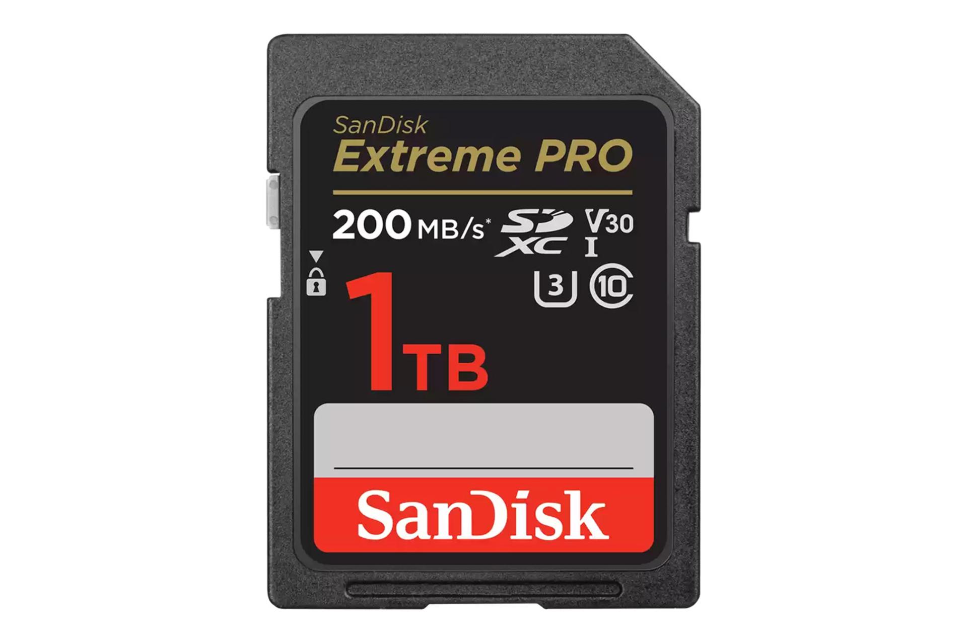 کارت حافظه سن‌دیسک SanDisk Extreme PRO SDXC Class 10 UHS-I U3 1TB