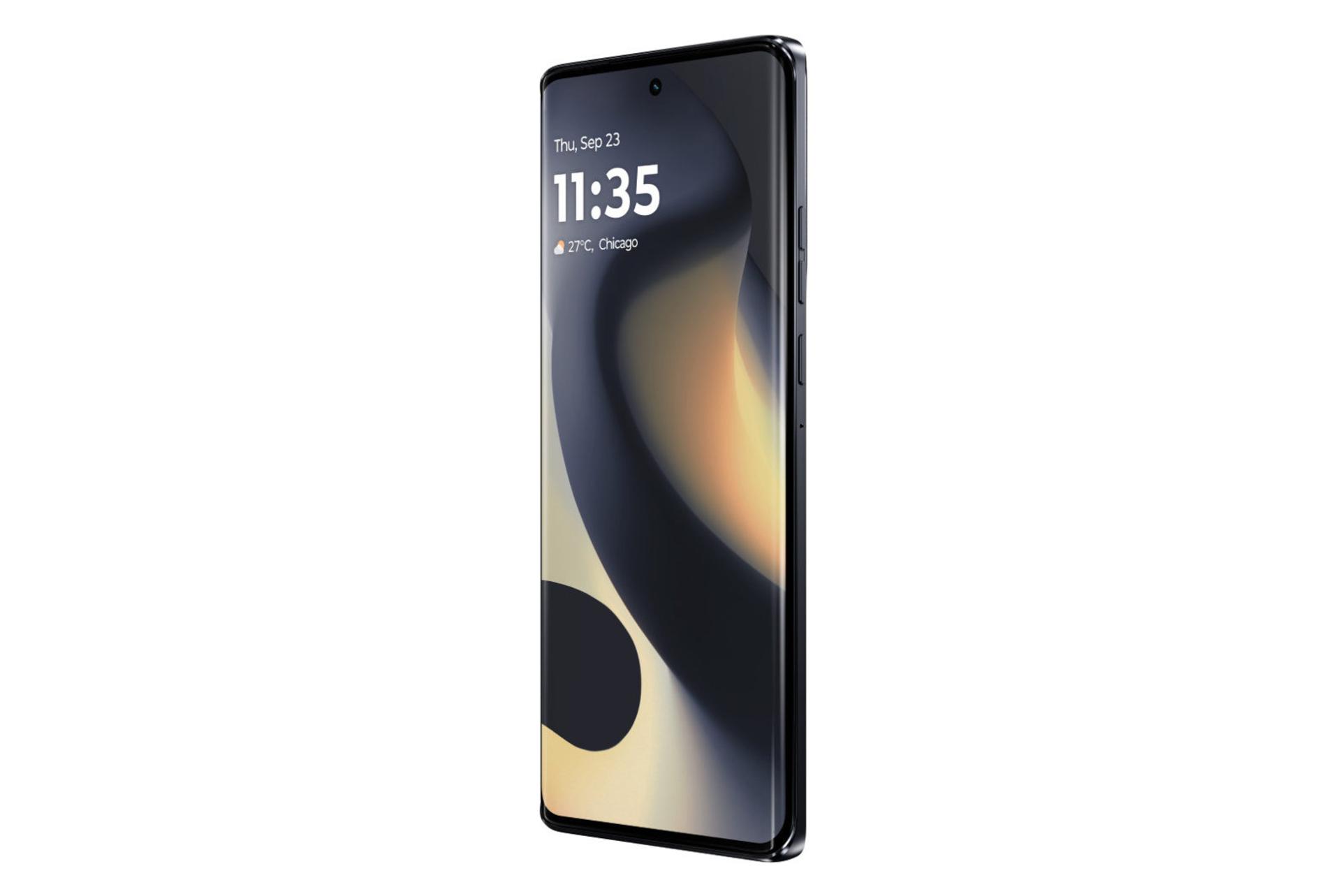 Motorola Edge 2024 / سمت راست پنل جلوی گوشی موبایل موتورولا اج نسخه 2024