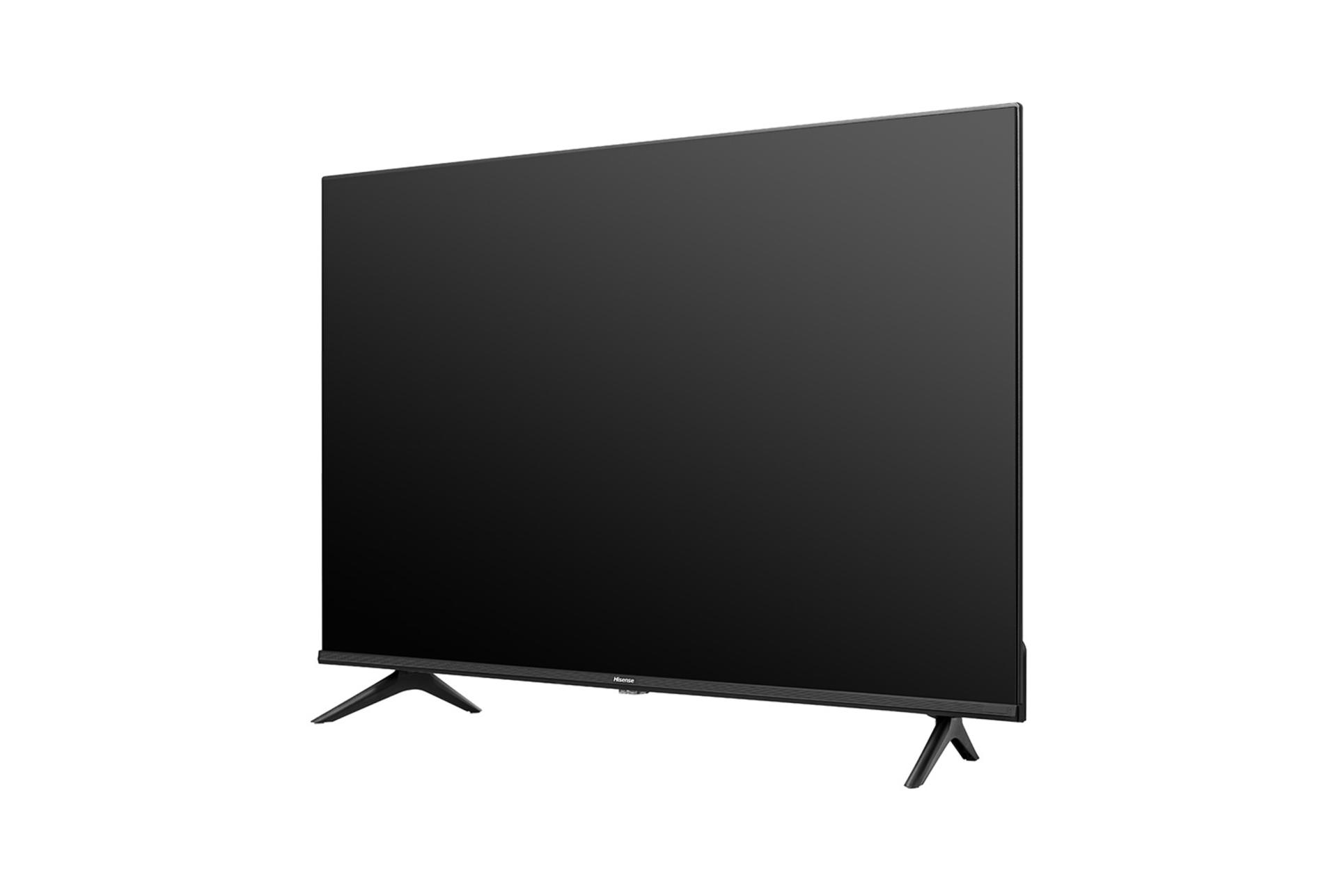 تلویزیون هایسنس Hisense E6H نمای جلو و راست