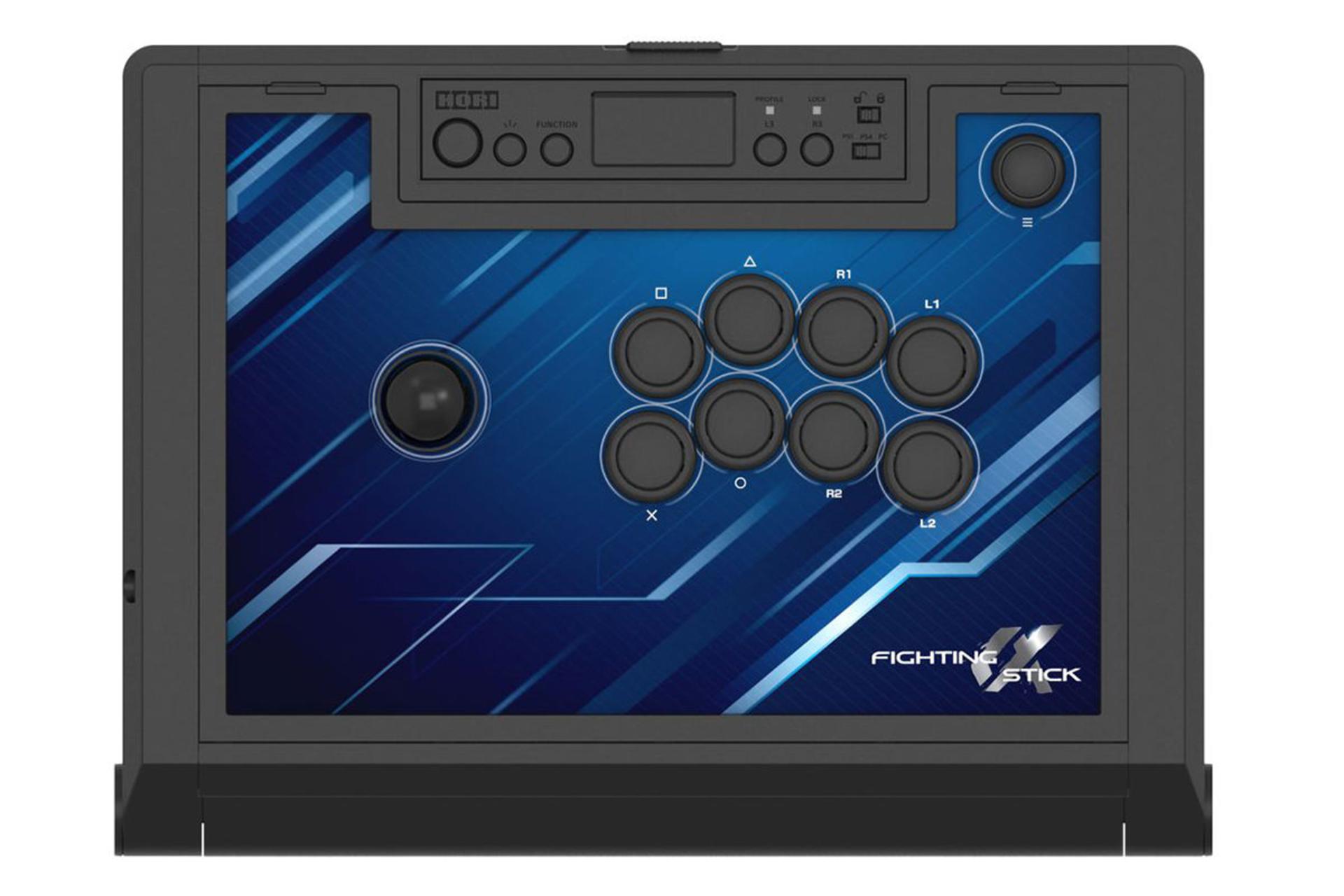 دسته بازی هوری HORI Fighting Stick Alpha for PlayStation 5 نمای بالا