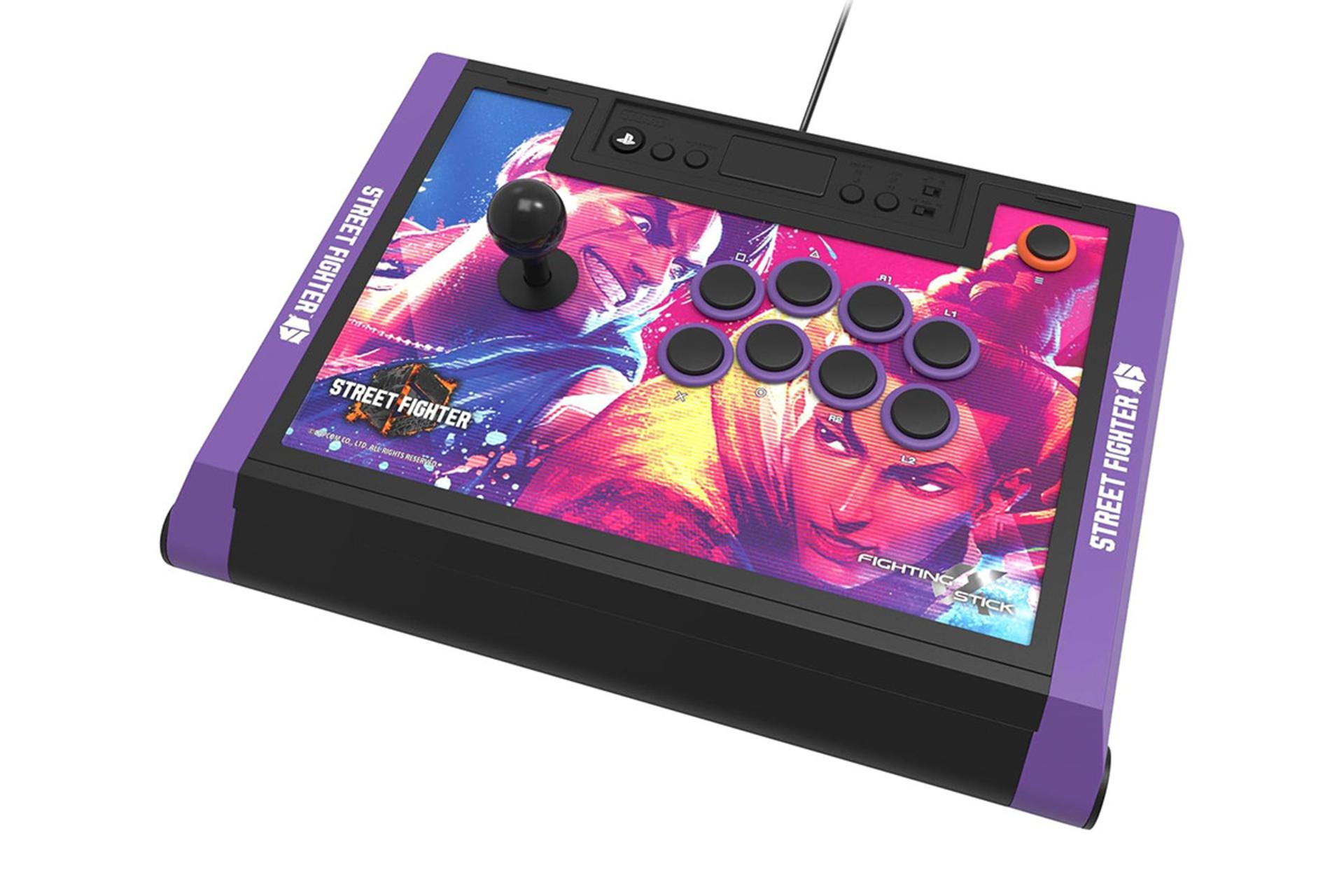 دسته بازی هوری HORI Fighting Stick Alpha for PlayStation 5 طرح استریت فایتر