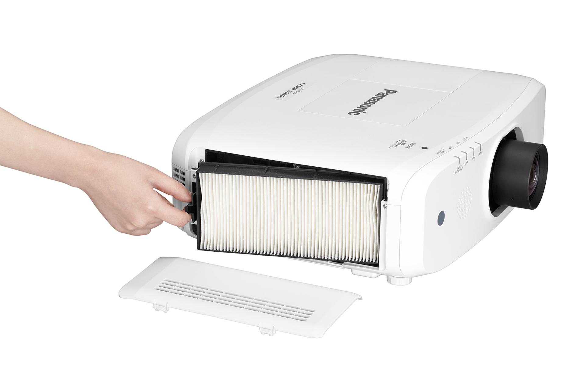 ویدیو پروژکتور پاناسونیک Panasonic PT-EZ590 تعویض فیلتر