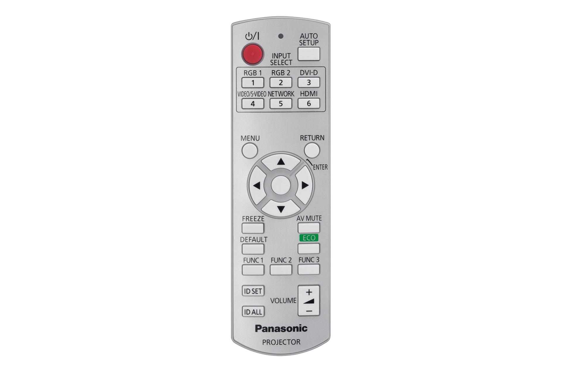 ریموت کنترل ویدیو پروژکتور پاناسونیک Panasonic PT-DX500