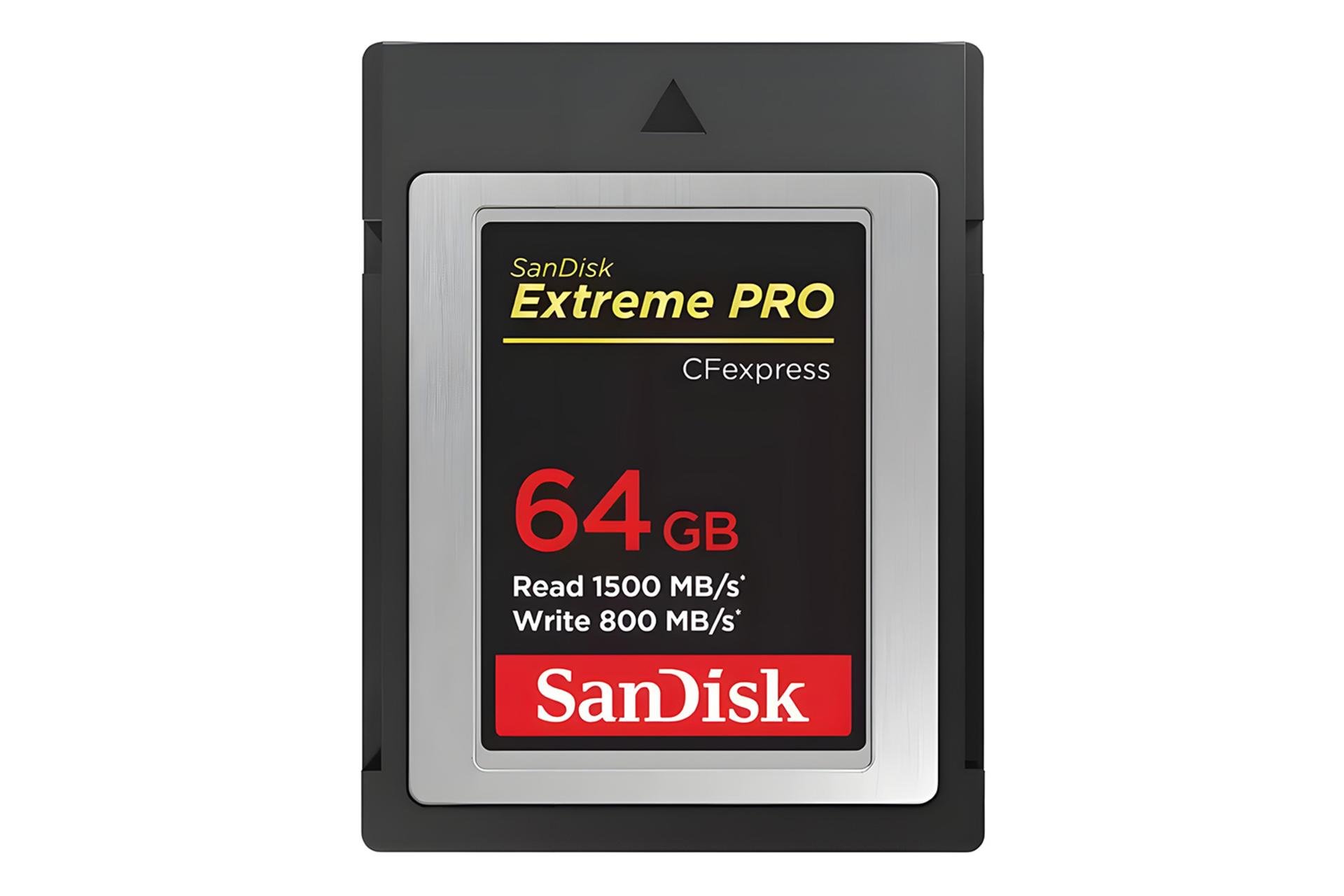 مرجع متخصصين ايران كارت حافظه سن‌ديسك SanDisk Extreme Pro CFexpress Type B 64GB