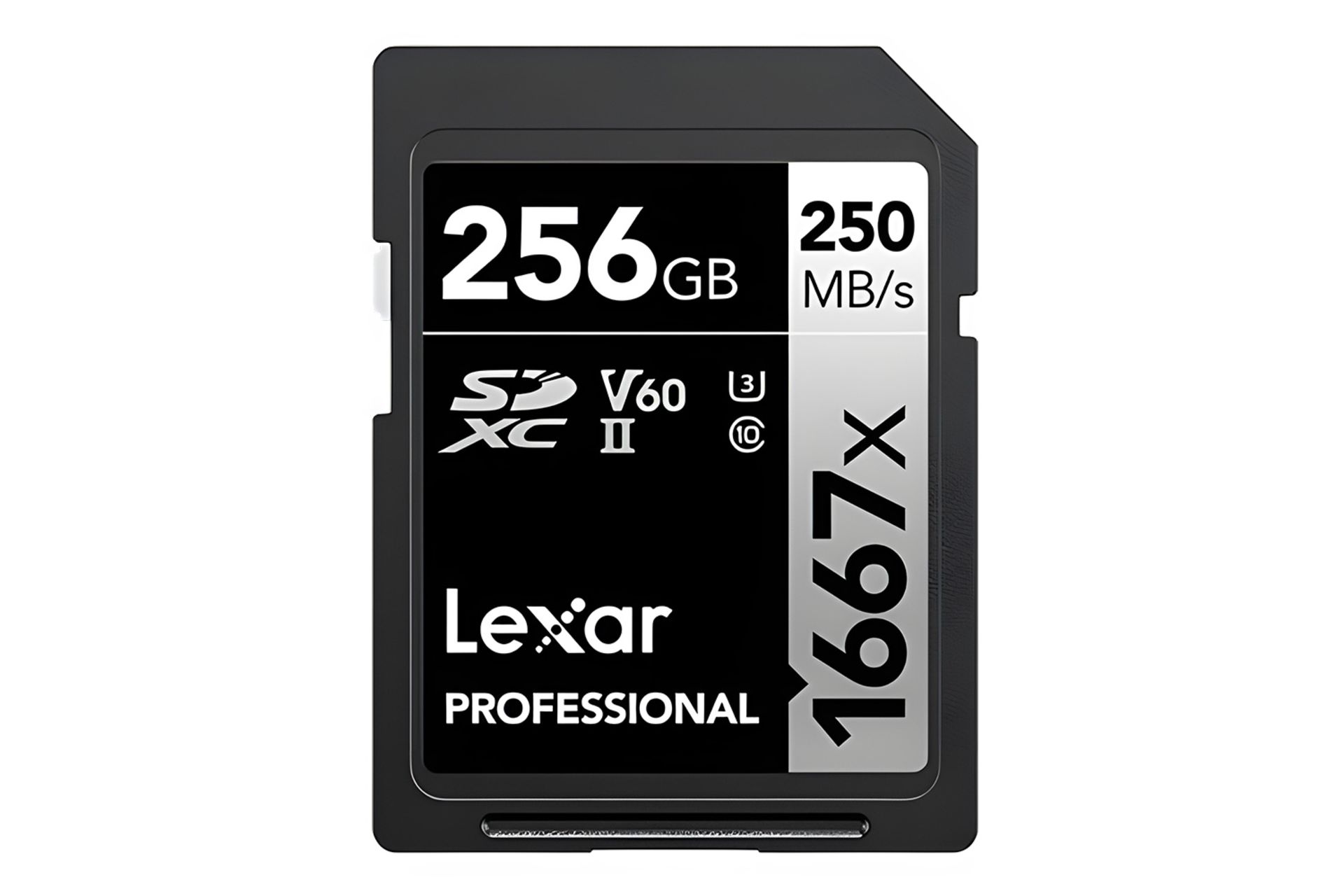 کارت حافظه لکسار Lexar SILVER SDXC Class 10 UHS-II U3 256GB
