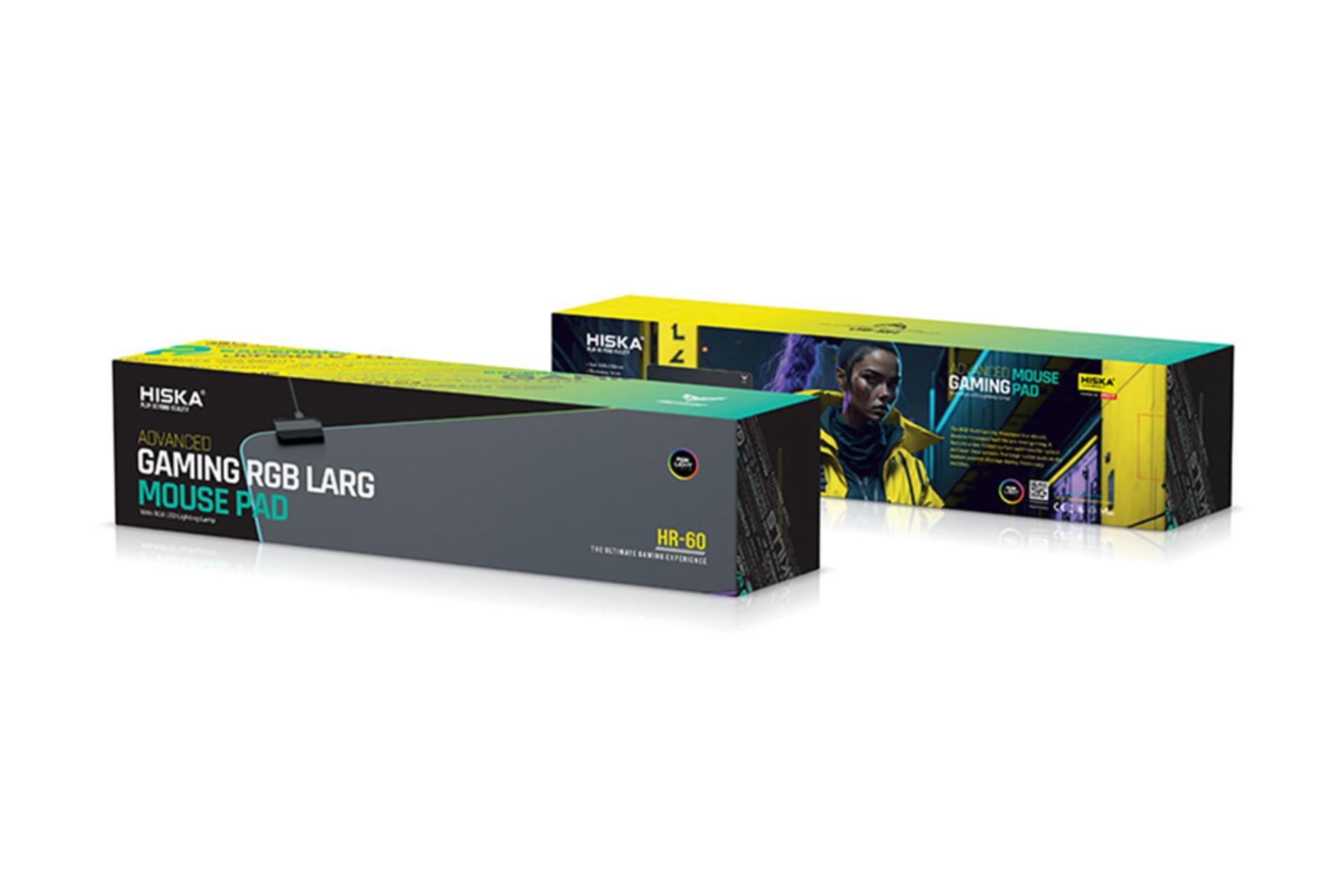 جعبه و بسته بندی ماوس پد هیسکا HISKA HR-60