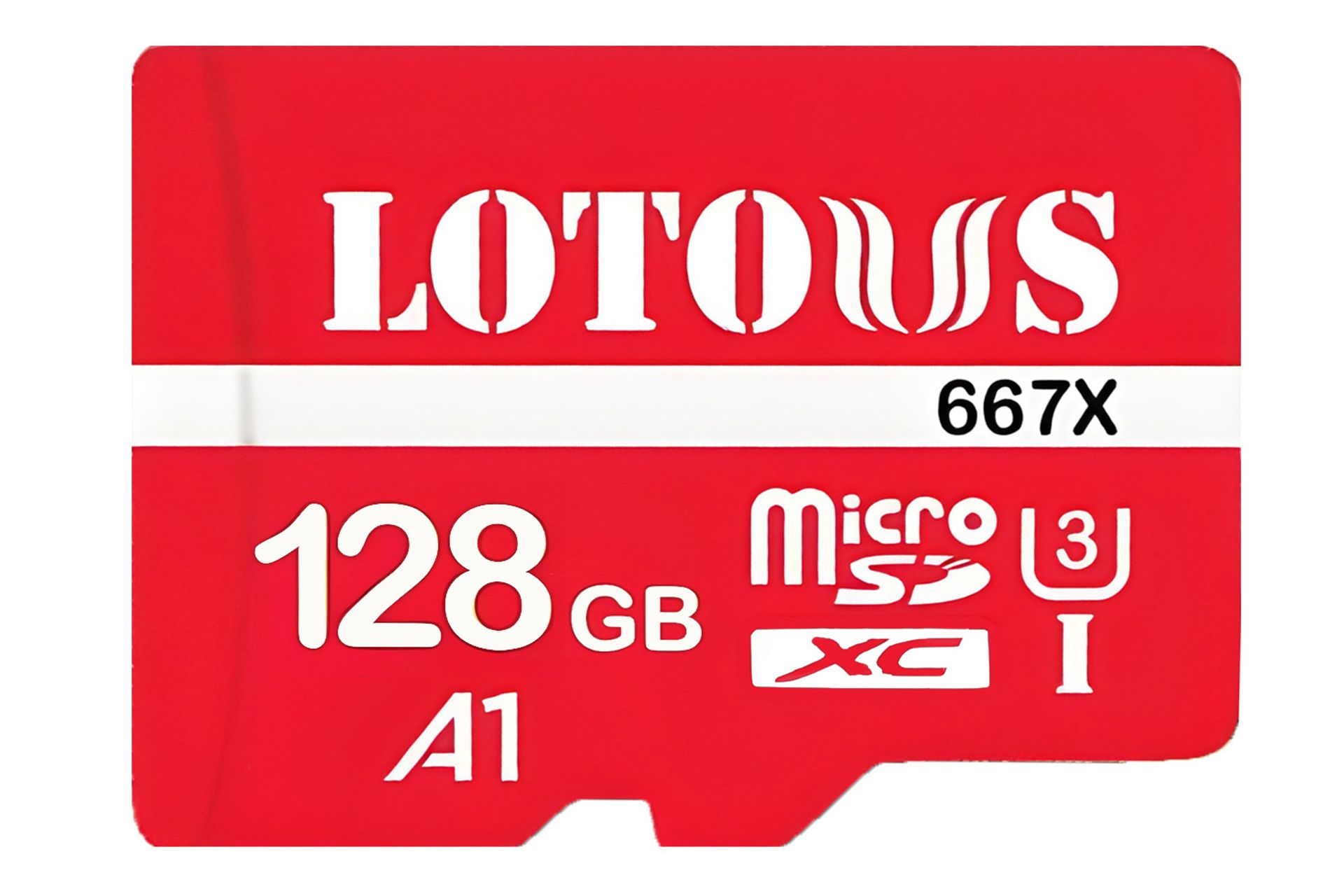 کارت حافظه لوتوس Lotous 667X microSDXC Class 10 UHS-I U3 128GB
