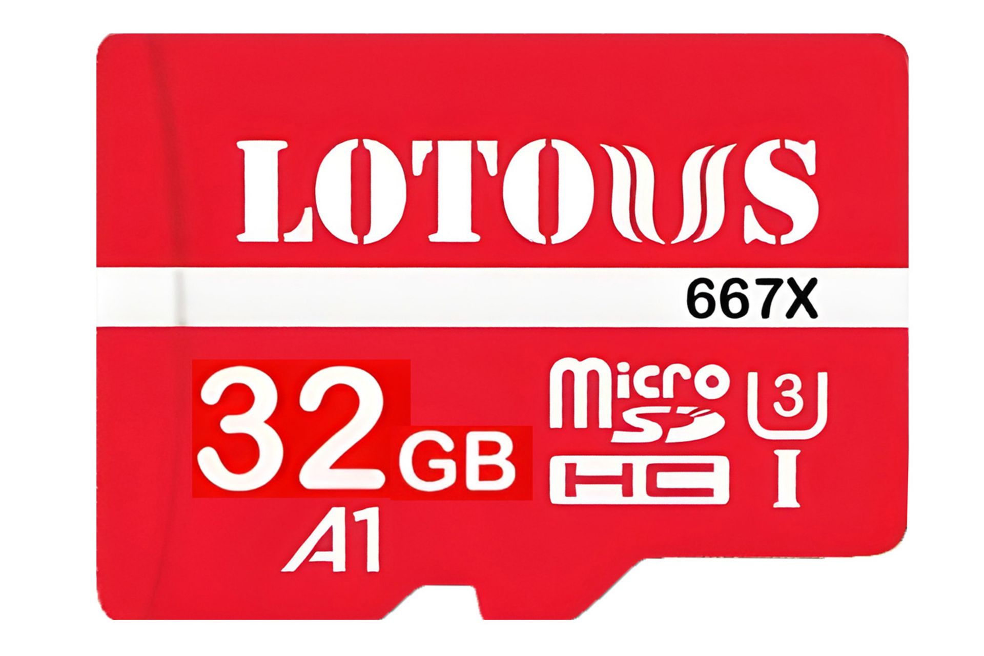 کارت حافظه لوتوس Lotous 667X microSDHC Class 10 UHS-I U3 32GB