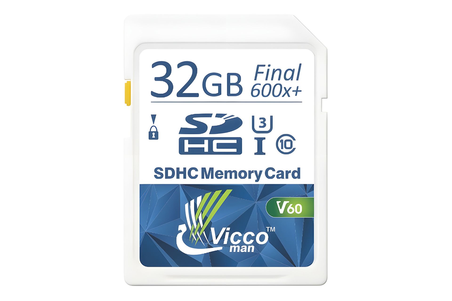 کارت حافظه ویکومن Viccoman Final 600X SDHC Class 10 UHS-I U3 32GB