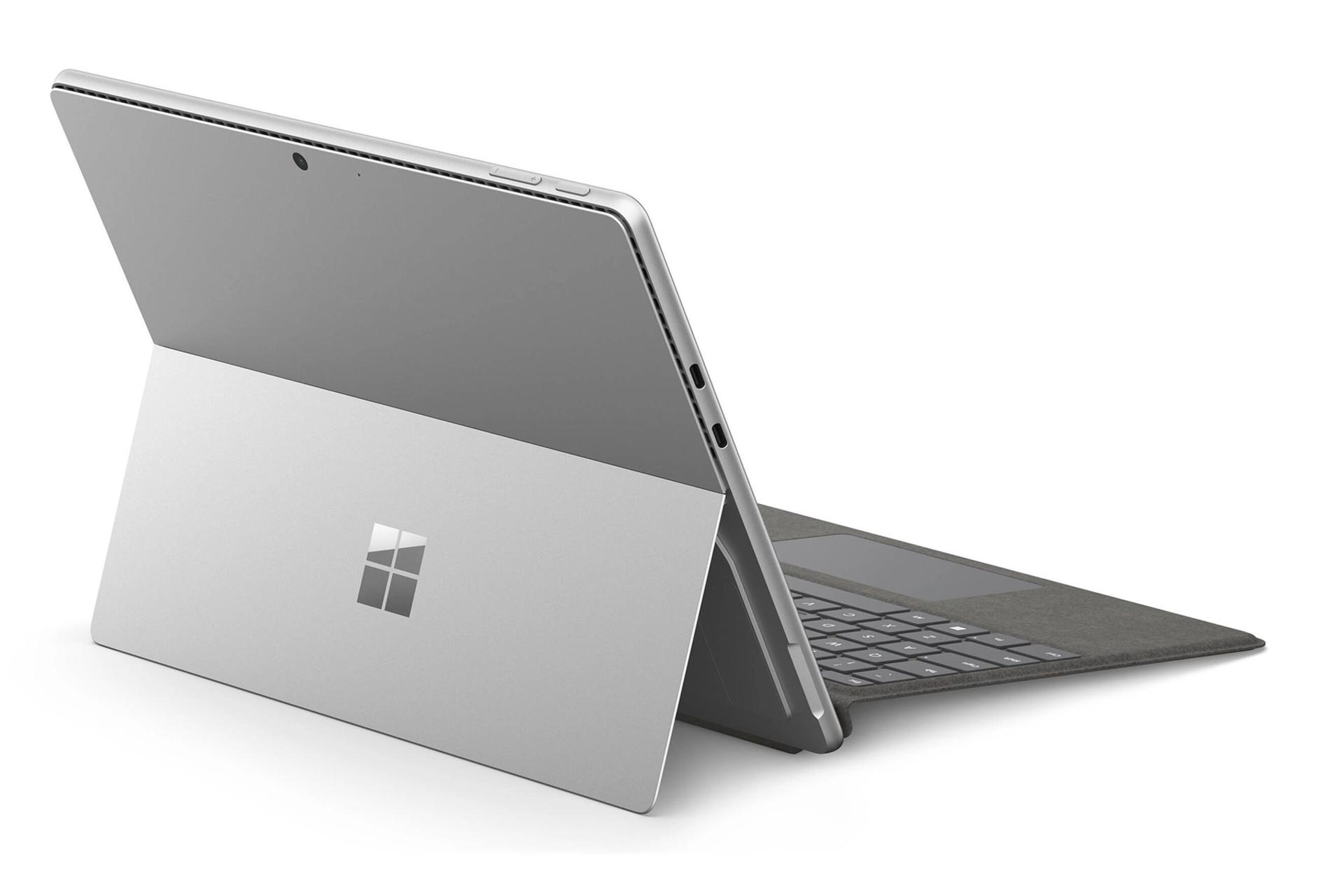 سرفیس پرو Microsoft Surface Pro 10 نمای پشت به همراه کیبورد