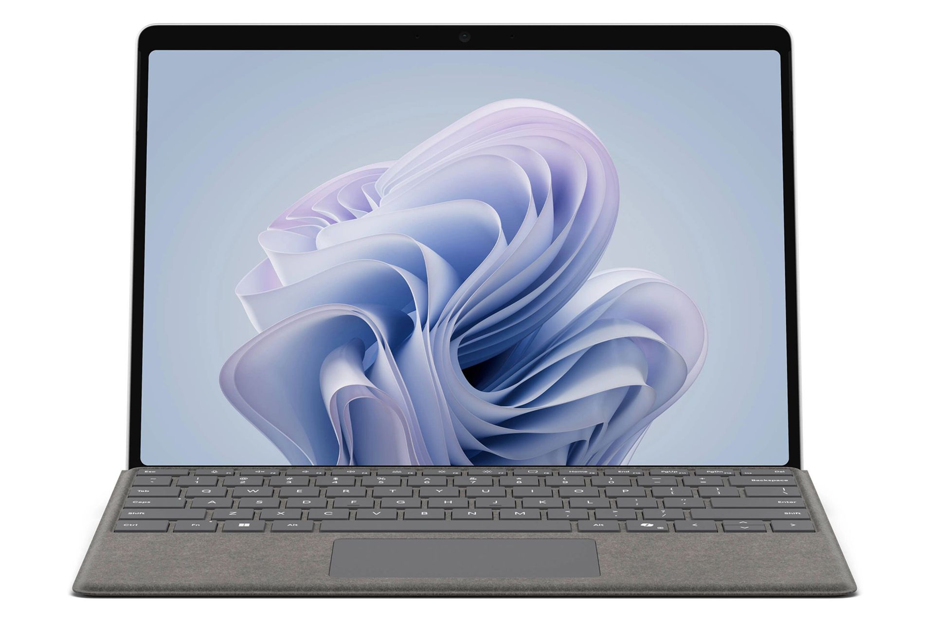 سرفیس پرو Microsoft Surface Pro 10 نمای جلو به همراه کیبورد