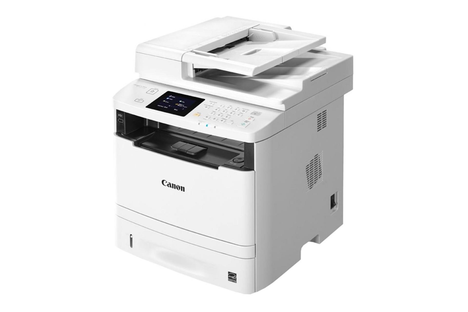 پرینتر کانن Canon MF411dw نمای جلو و راست