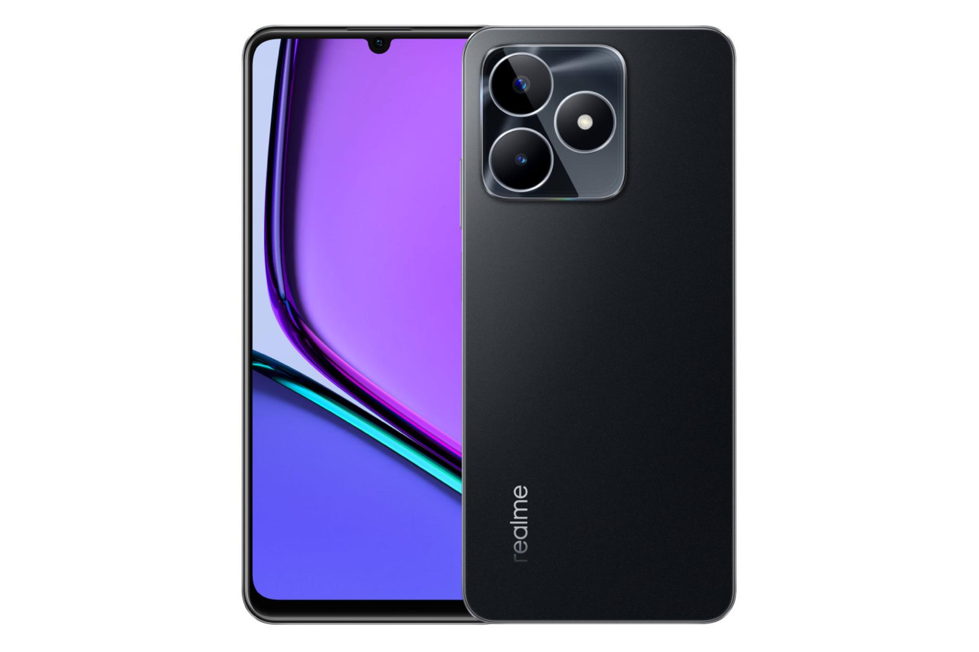 پنل جلو و پشت گوشی موبایل ریلمی Realme C51s مشکی