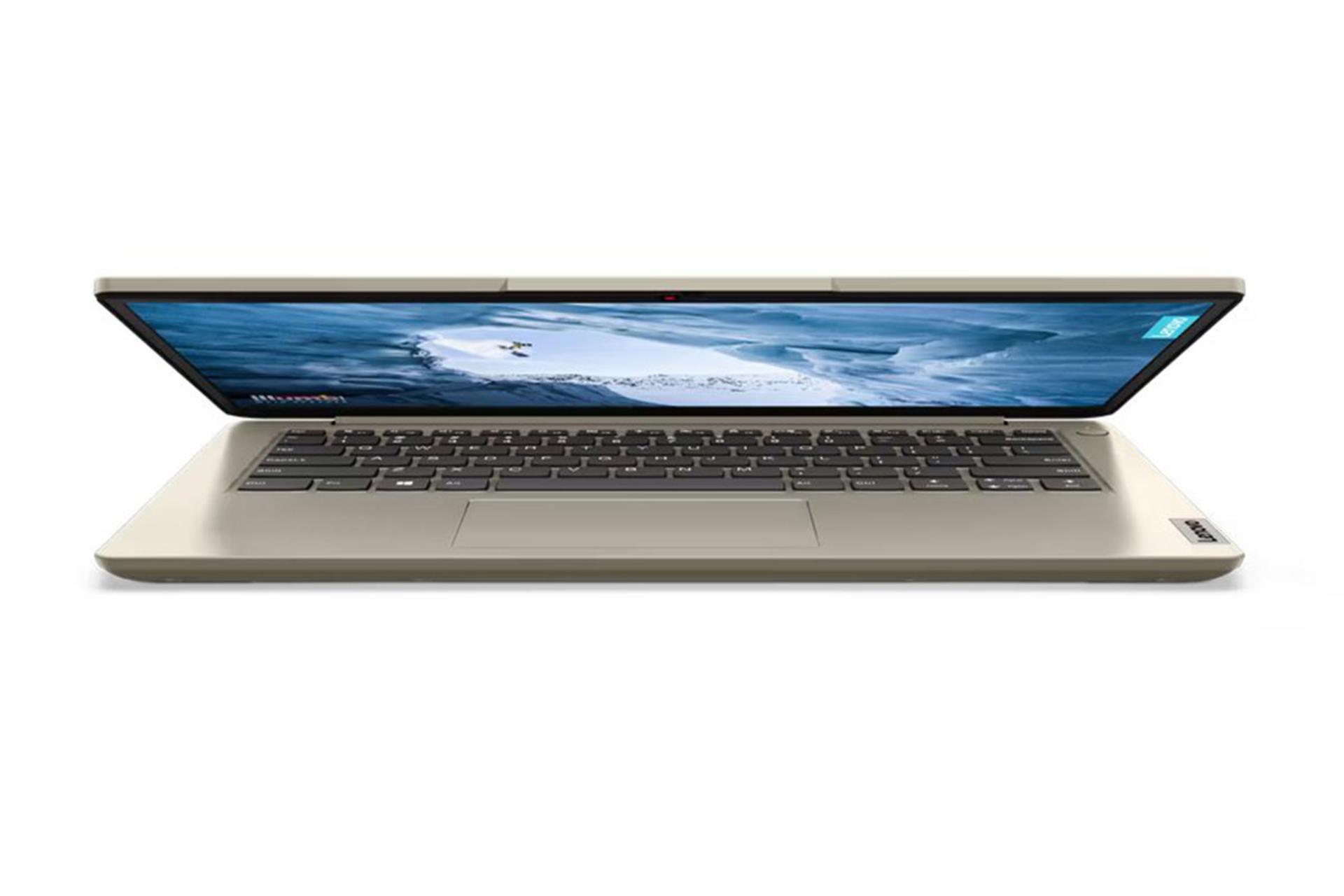 لپ تاپ لنوو Lenovo IdeaPad 1 14IAU7 نمای جلو در حال بسته شدن